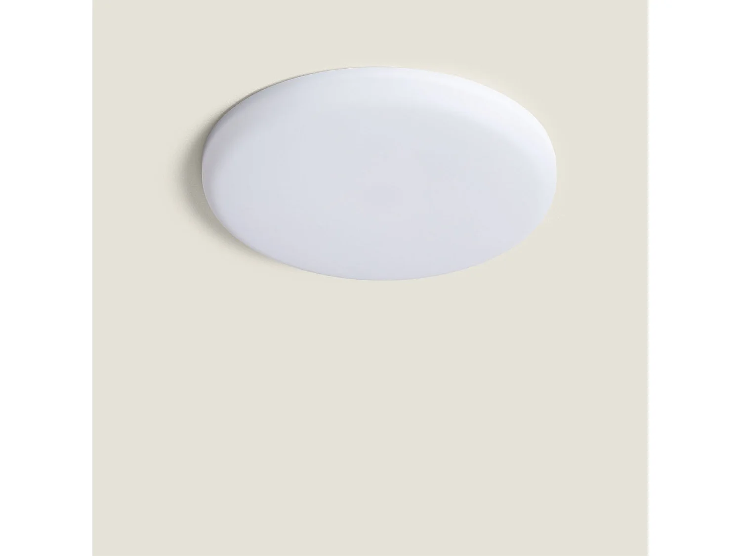 Placa LED 18W Circular Slim Surface Corte Ajustable Ø50-190 mm con Caja Conexiones 4000K Blanco Neutro