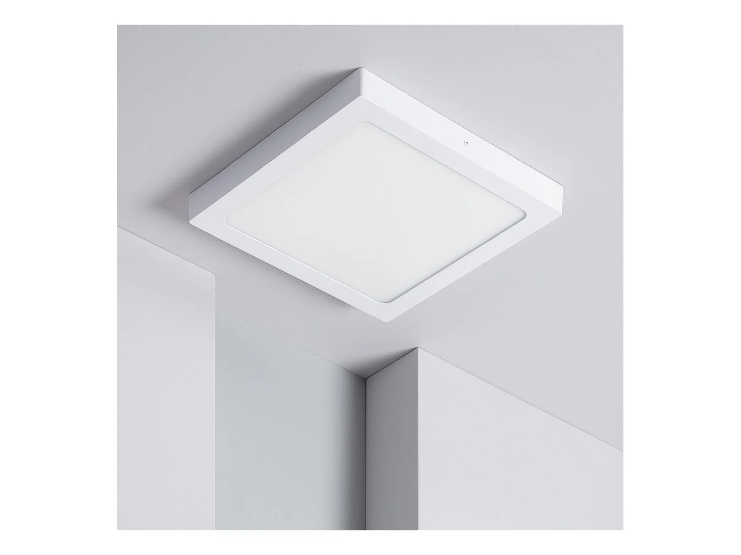 Plafón LED 24W Cuadrado 295x295 mm 4000K Blanco Neutro