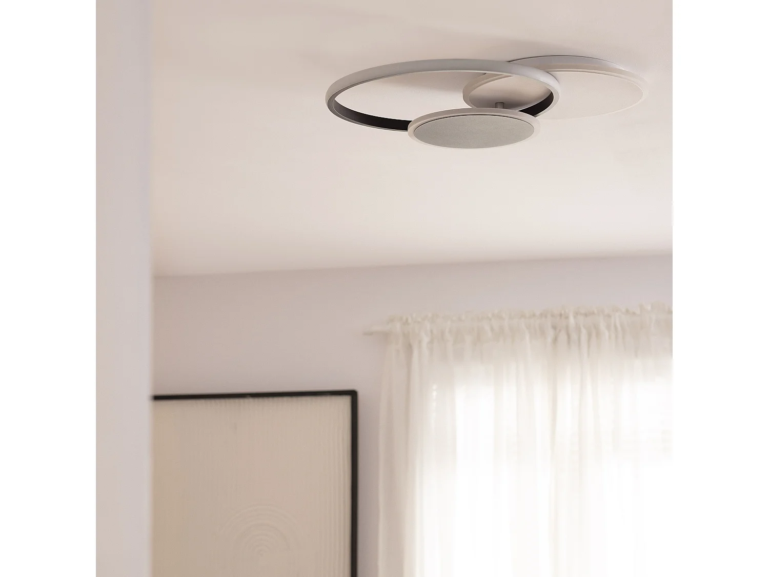 Lampada da soffitto LED 27W Metallo Mini Eklips Berno 4000K Bianco Naturale