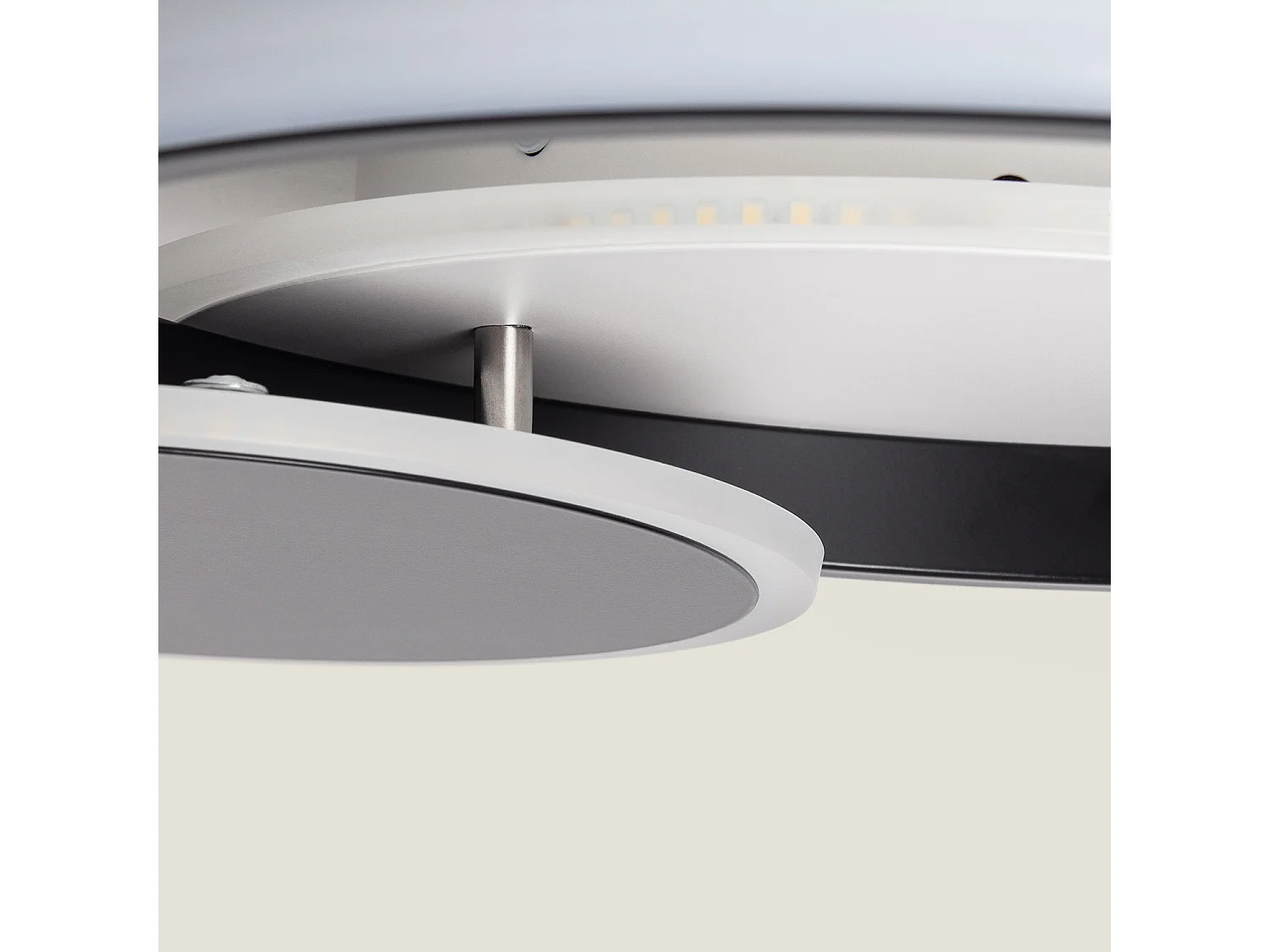 Lampada da soffitto LED 27W Metallo Mini Eklips Berno 4000K Bianco Naturale
