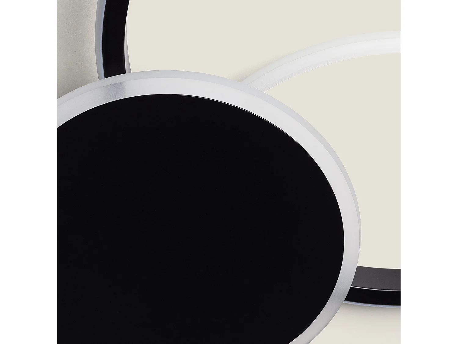 Plafonnier LED Métal 27W Mini Eklips Berno  4000K Blanc neutre