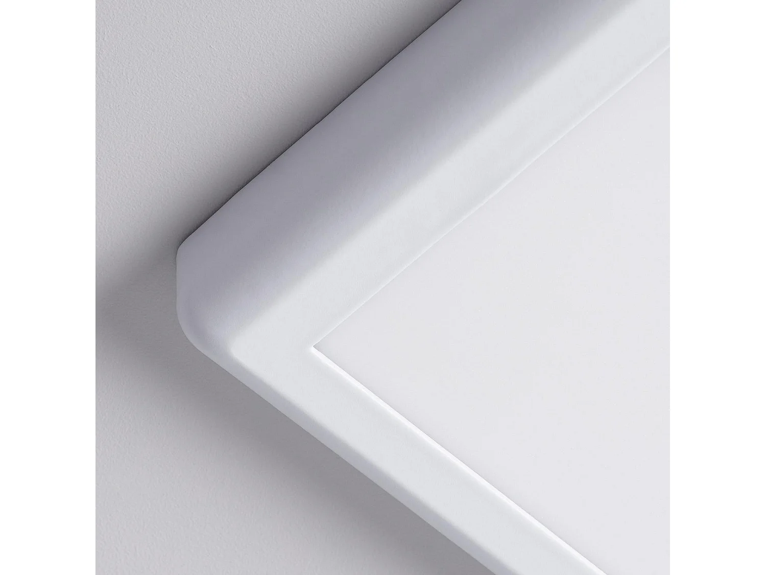 Plafonnier LED Carré Métal Design White 12W 178x178mm  4000K Blanc neutre