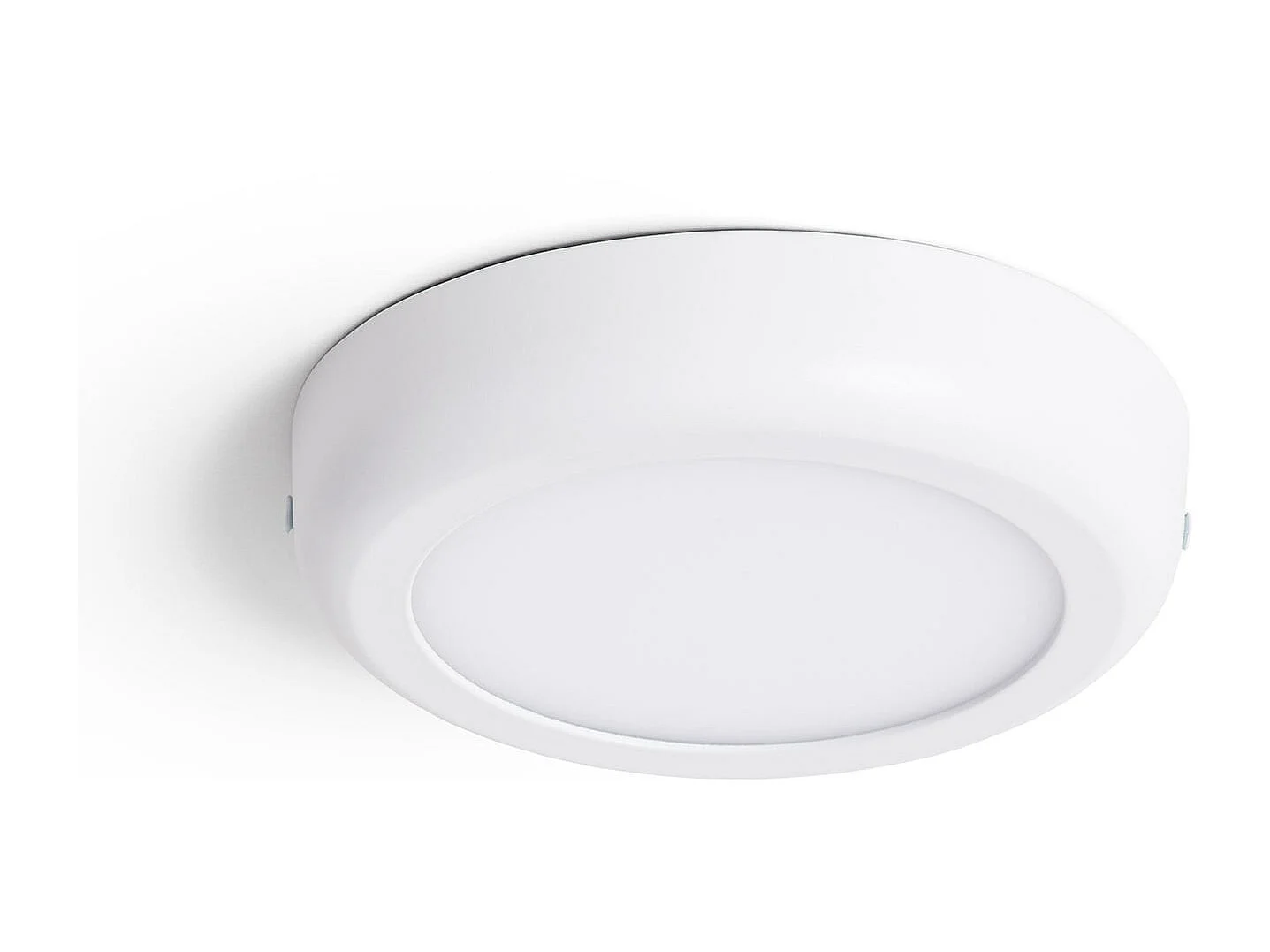 Plafón LED 12W Circular Metal Ø180 mm Design White 6000K Blanco Frío