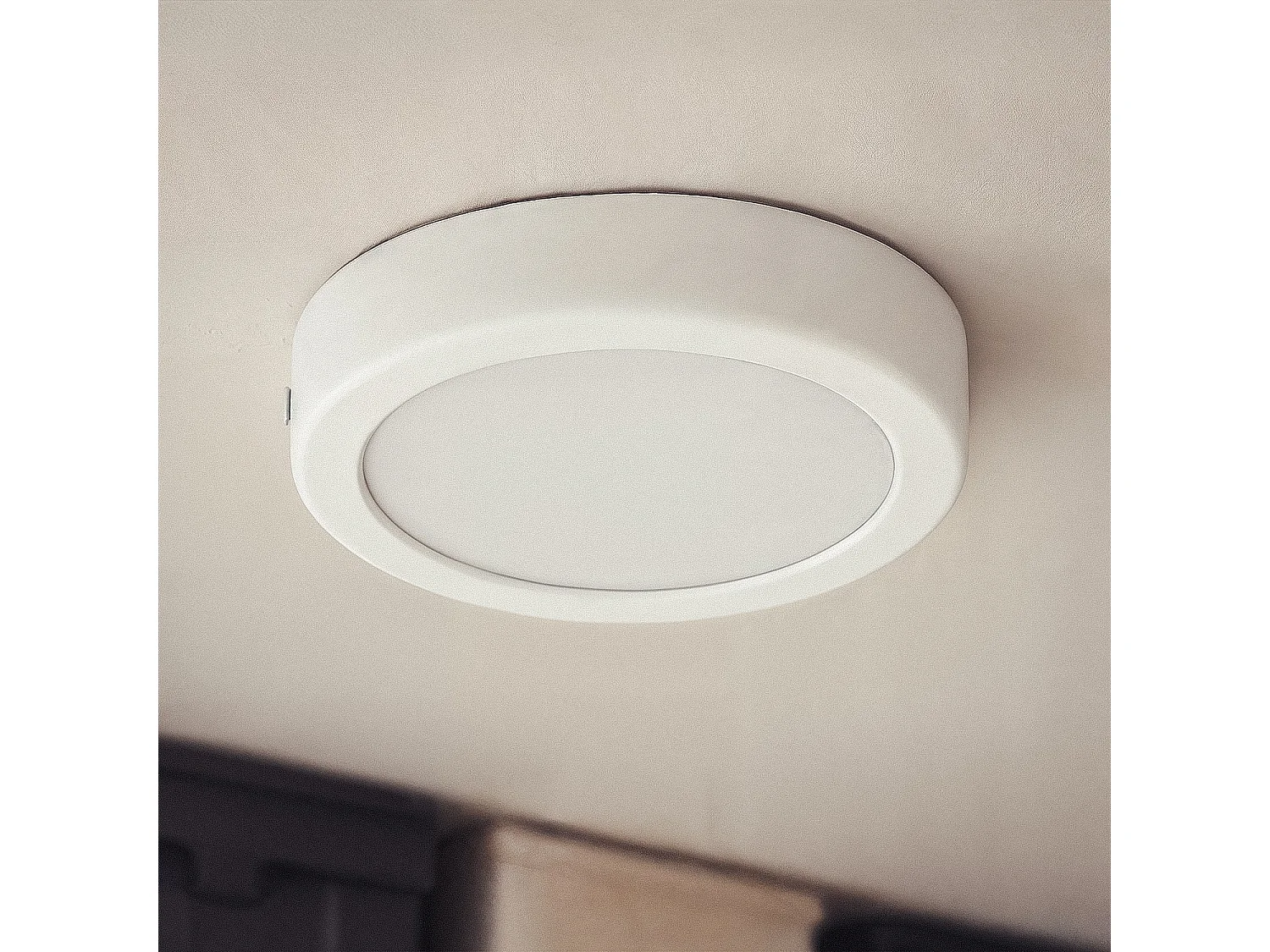 Plafón LED 12W Circular Metal Ø180 mm Design White 6000K Blanco Frío