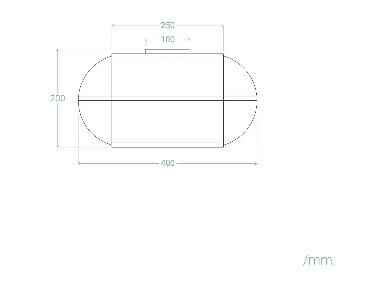 Plafonnier LED Rond Bambou Ø400 mm Denia Naturel