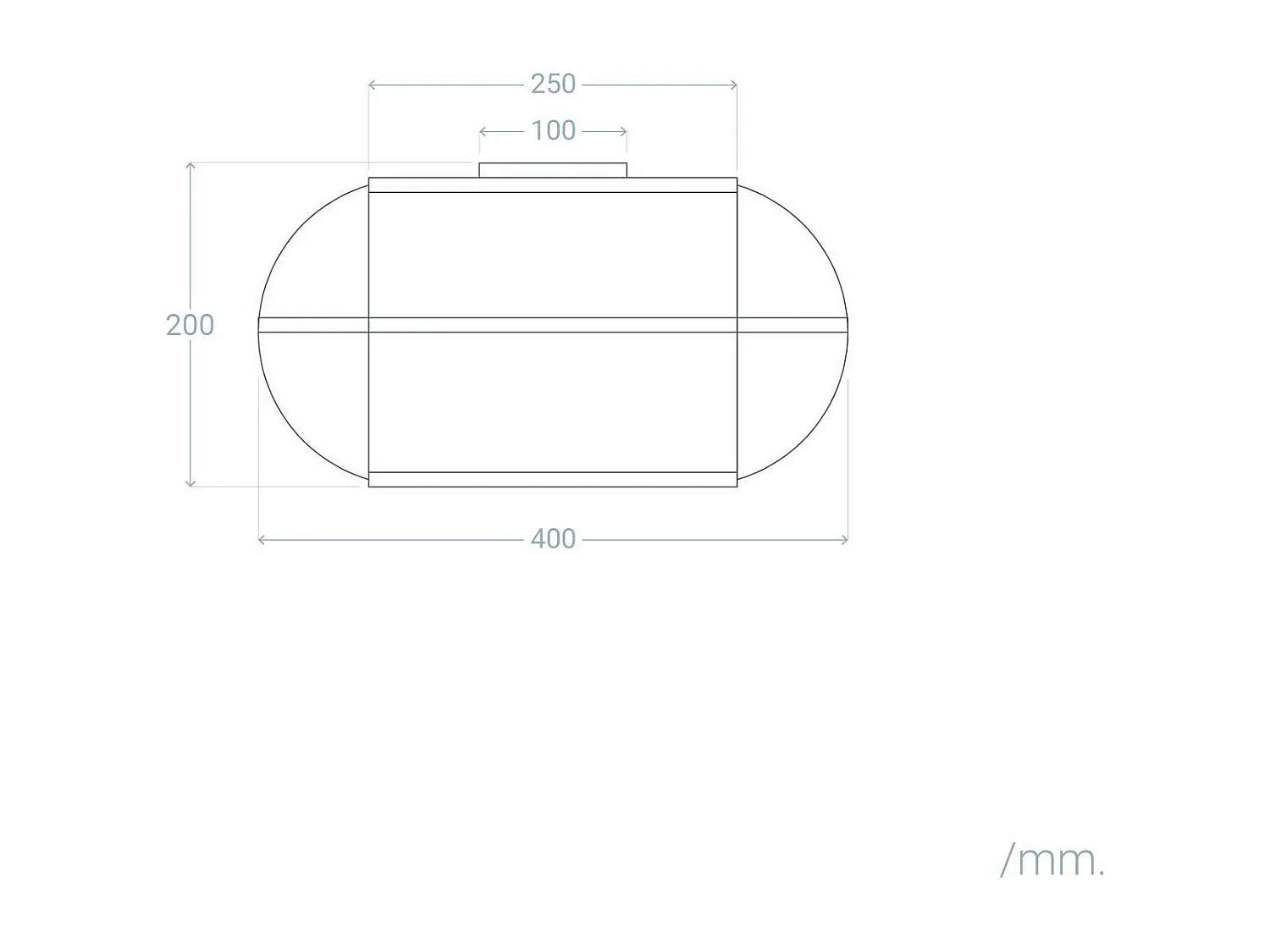 Lampada da Soffitto Circolare Bambù Denia Ø400 mm Naturale