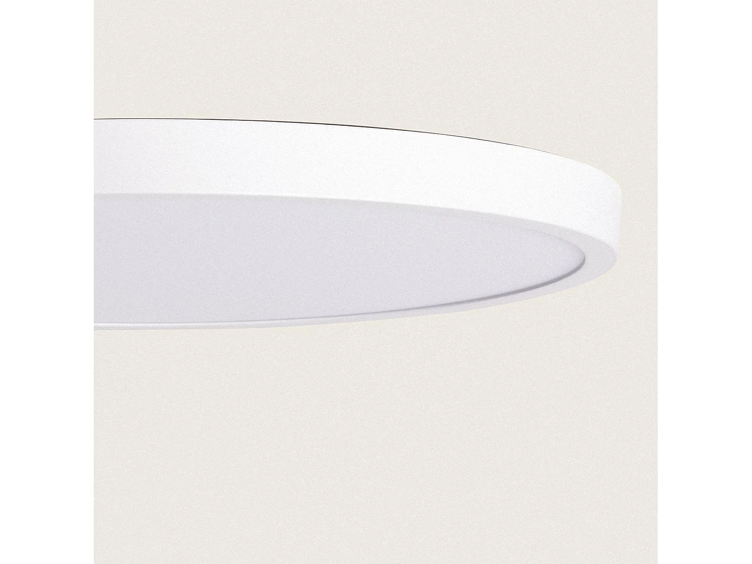 Plafonnier LED Rond 30W Extra-Plat CCT Sélectionnable Ø400 mm Sélectionnable (chaud-neutre-froid)