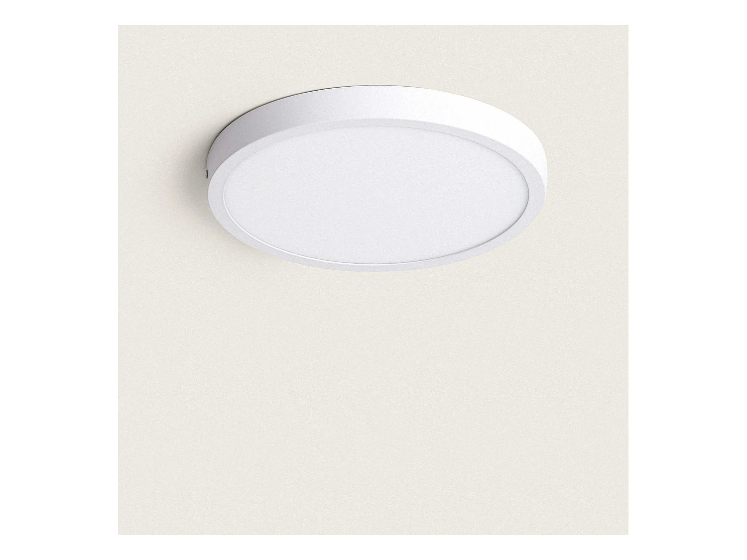 Plafonnier LED Rond 30W Extra-Plat CCT Sélectionnable Ø400 mm Sélectionnable (chaud-neutre-froid)