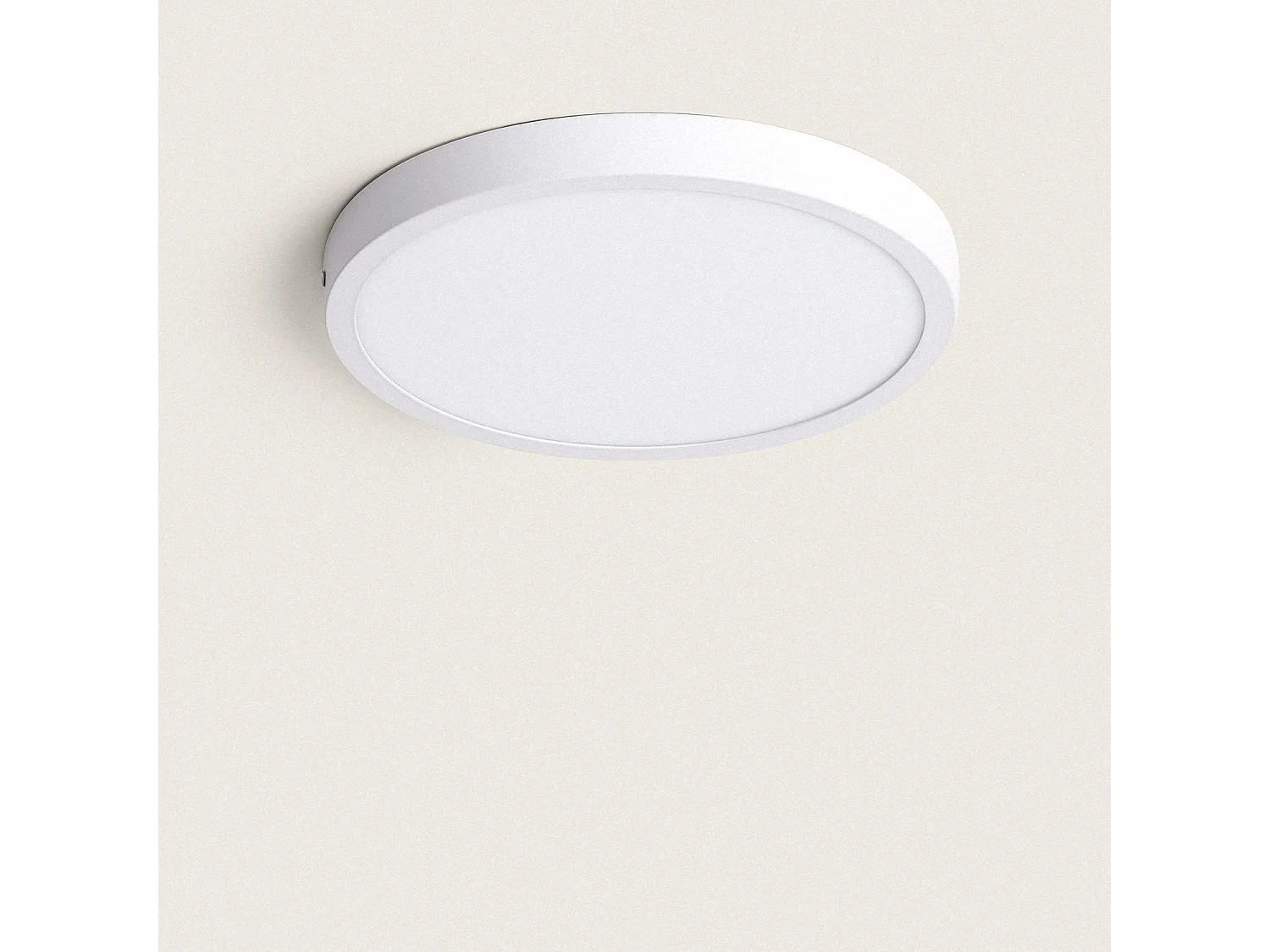 Plafoniera LED 30W Circolare Superslim CCT Selezionabile Ø400 mm Selezionabile (Caldo-Naturale-Freddo)