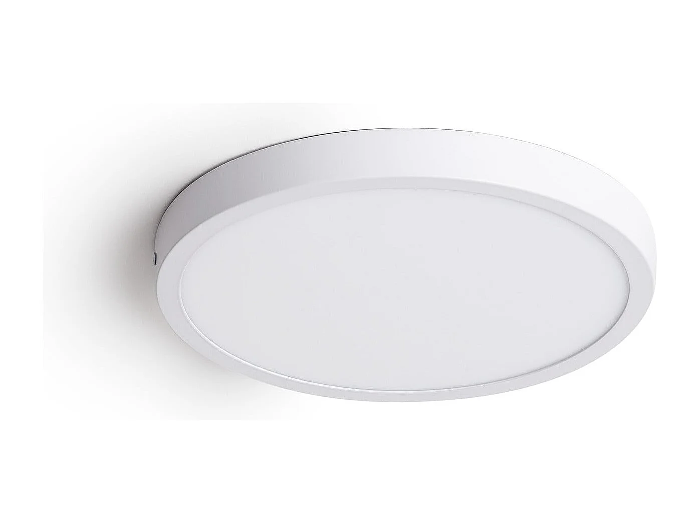 Plafoniera LED 30W Circolare Superslim CCT Selezionabile Ø400 mm Selezionabile (Caldo-Naturale-Freddo)