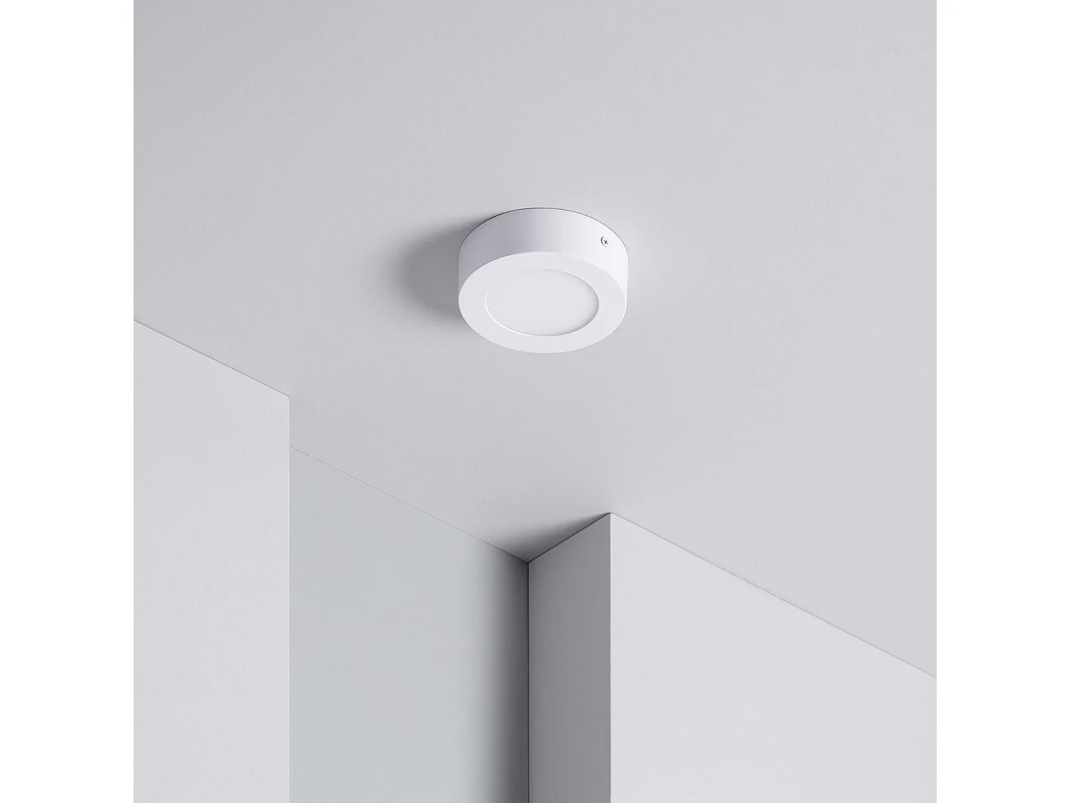 Plafoniera LED 6W Circolare Ø120 mm LIFUD 3000K Bianco Caldo