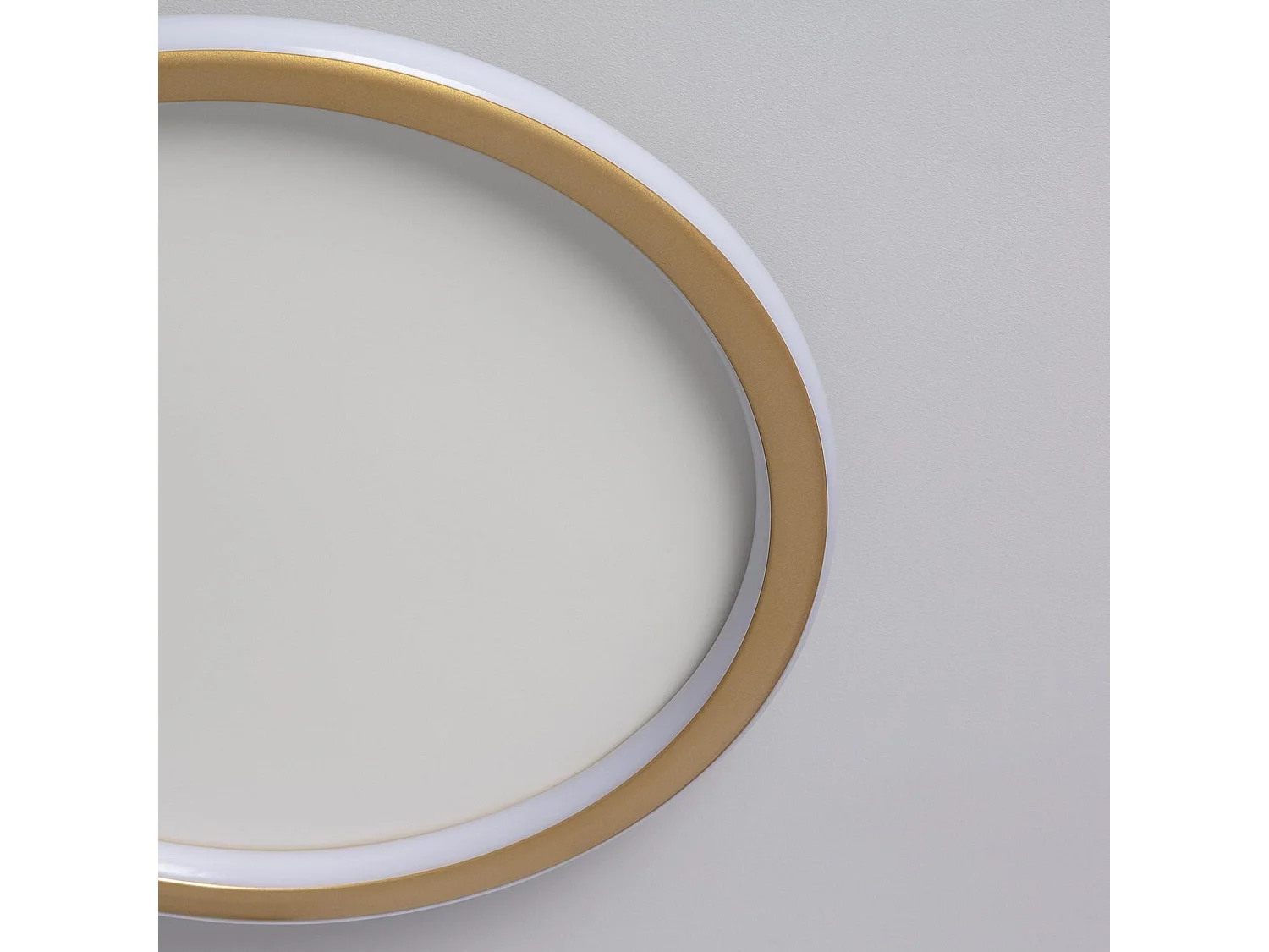 Plafón LED 24W Circular Metal Ø400 mm CCT Seleccionable Allharo Seleccionable (Cálido-Neutro-Frío)