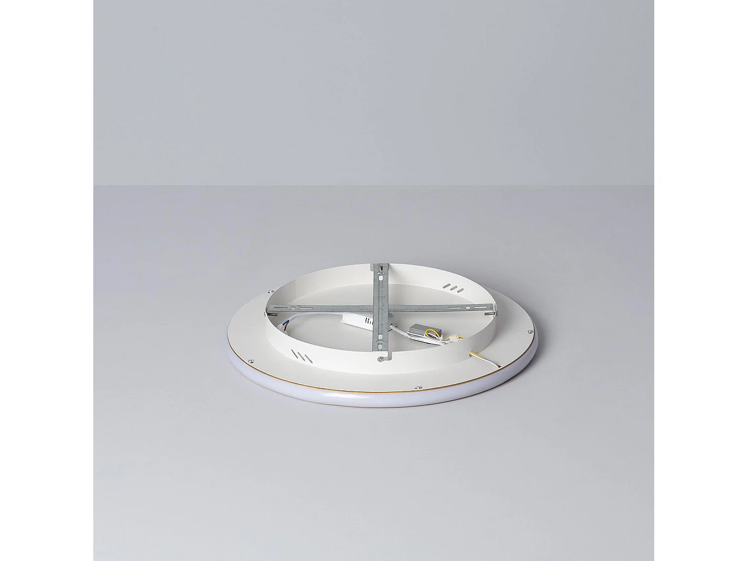 Plafón LED 24W Circular Metal Ø400 mm CCT Seleccionable Allharo Seleccionable (Cálido-Neutro-Frío)