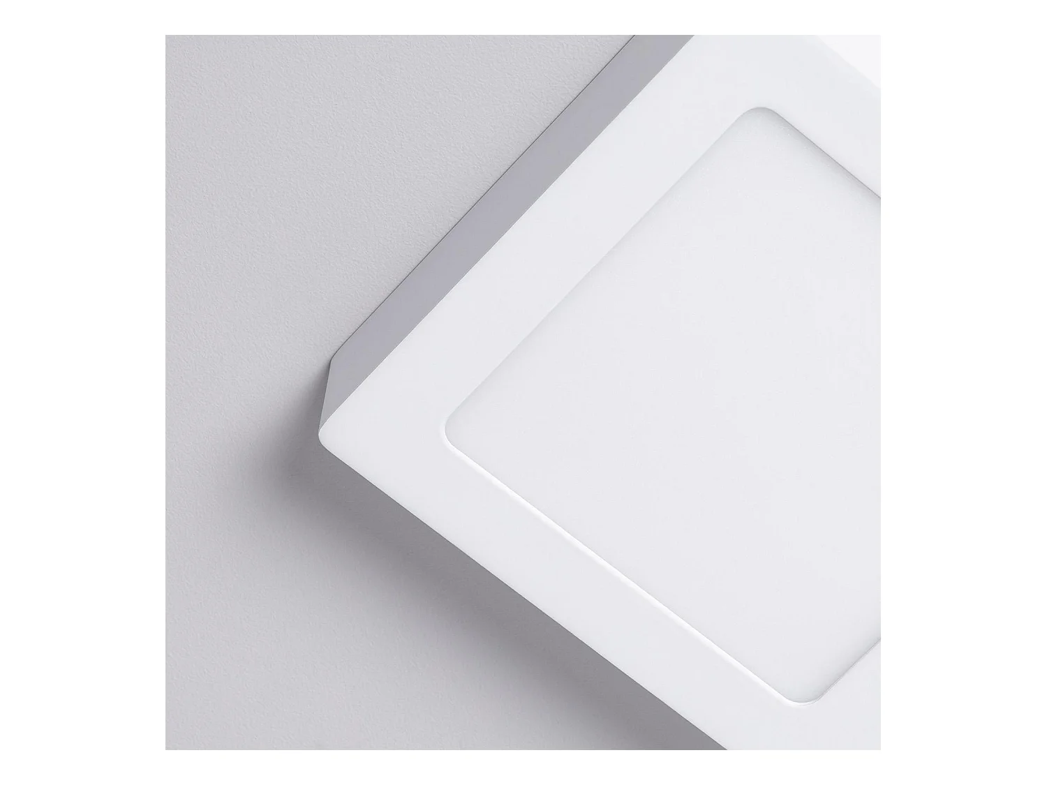 Plafoniera LED 12W Quadrato 170x170 mm LIFUD 4000K Bianco Naturale