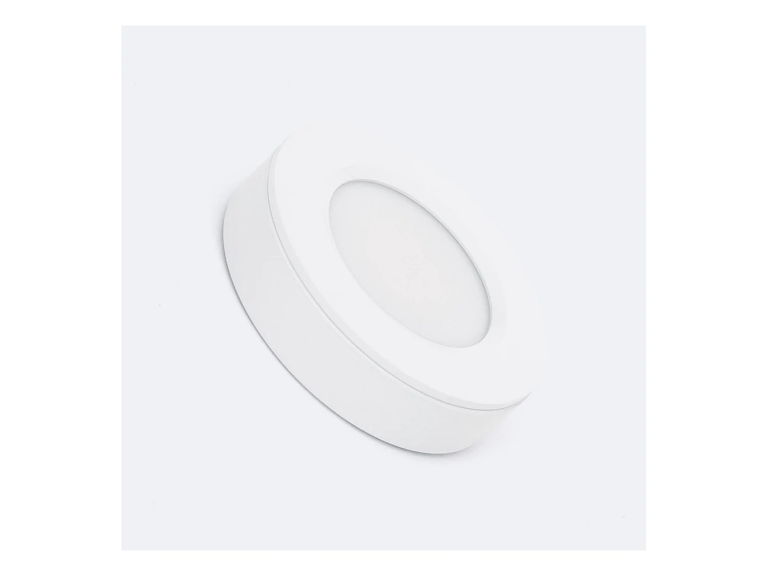 Plafonnier LED Bas de Meuble 3W 12V DC Rond Ø70 mm Coupe Ø57 mm Sélectionnable (chaud-neutre)