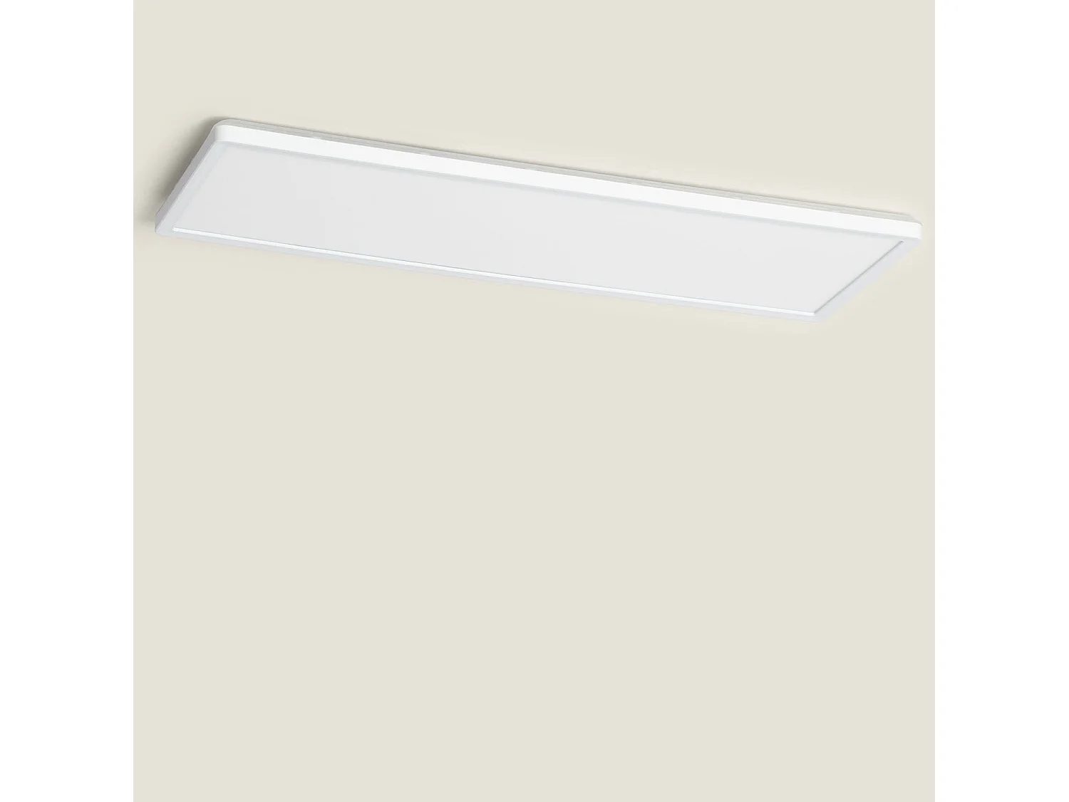Plafoniera LED 24W Rettangolare Regolabile 580x200 mm Doppia Luce SwitchDimm 4000K Bianco Naturale
