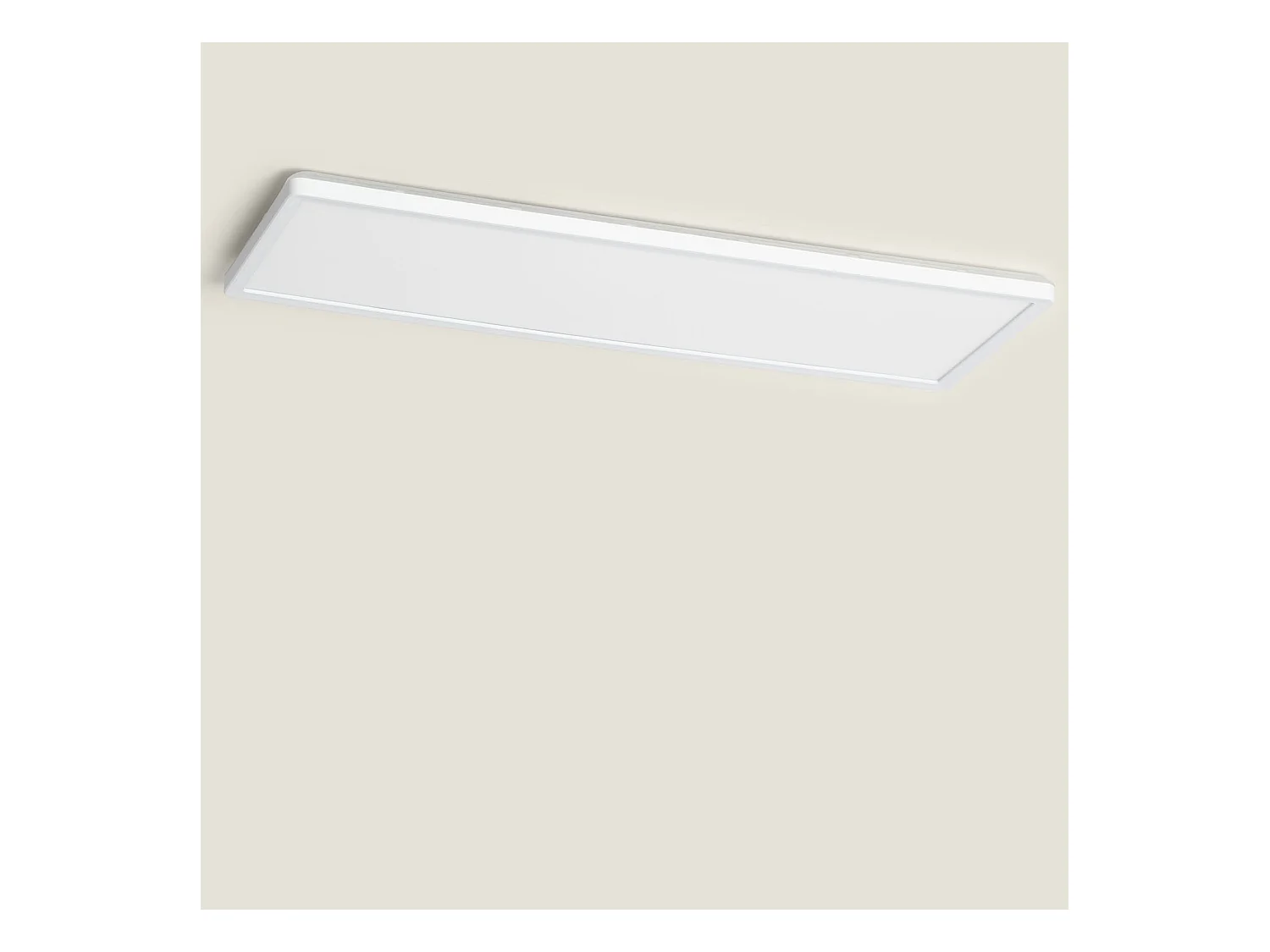 Plafoniera LED 24W Rettangolare Regolabile 580x200 mm Doppia Luce SwitchDimm 4000K Bianco Naturale