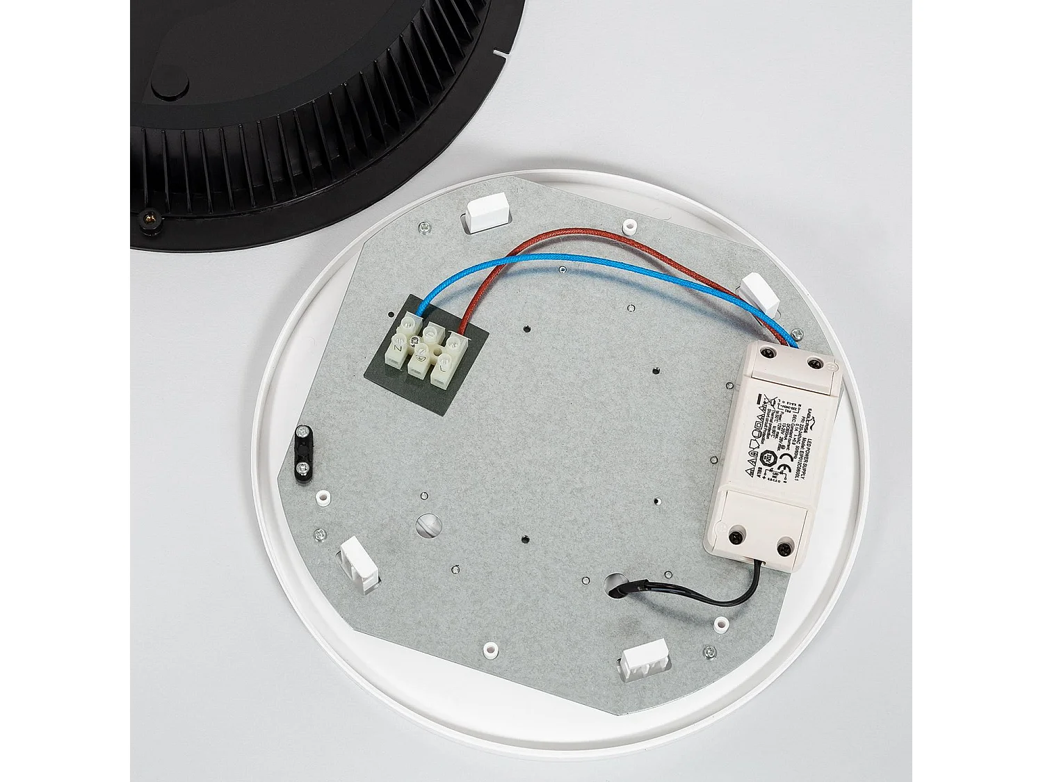 Plafonnier LED Extérieur Rond Linus IP65 13.5W Ø300 mm