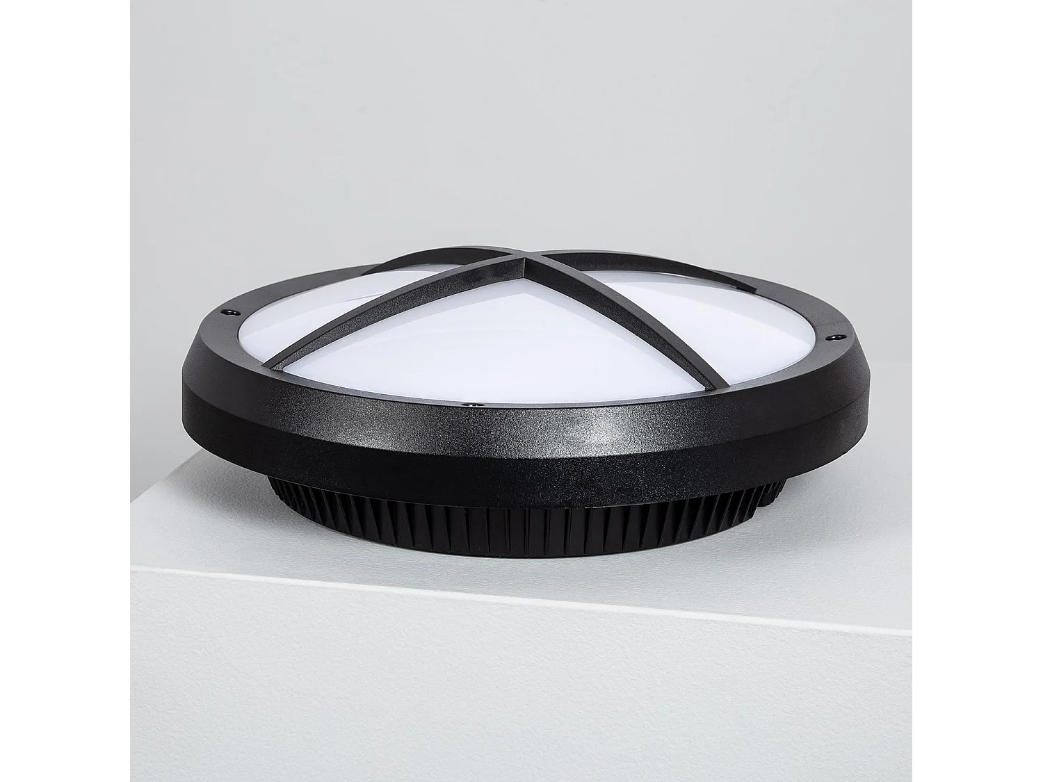 Plafonnier LED Extérieur Rond Linus IP65 13.5W Ø300 mm