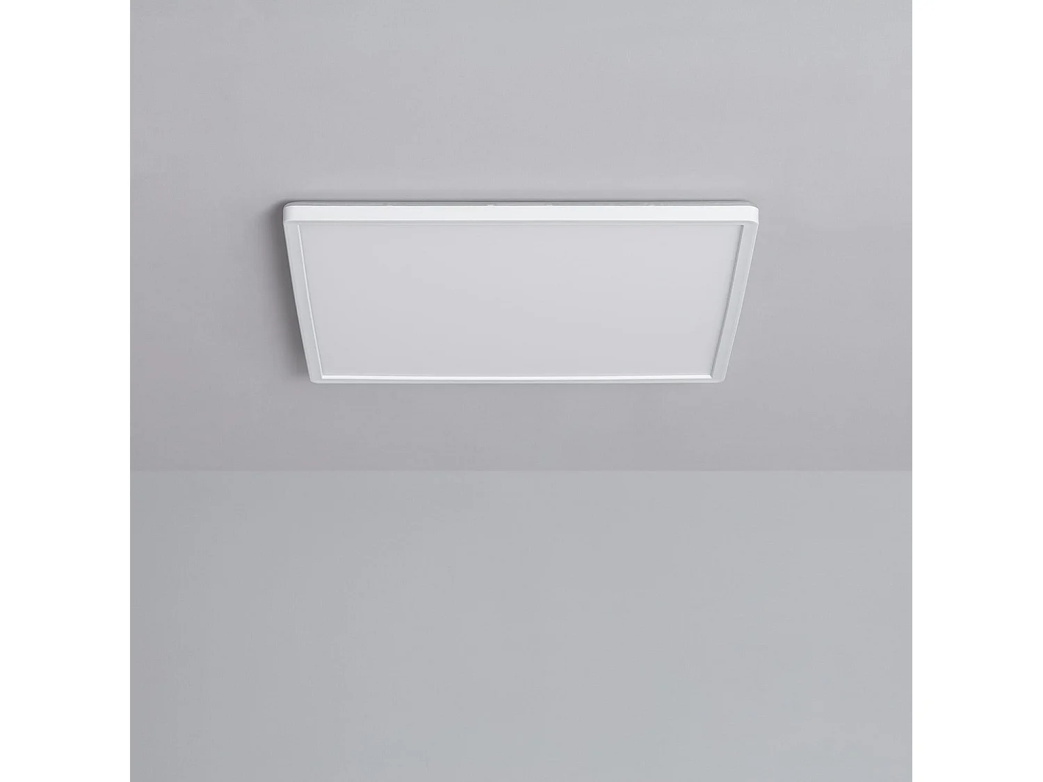 Plafonnier LED Carré SwitchCCT Sélectionnable 24W Double Face 420x420mm Sélectionnable (chaud-neutre-froid)
