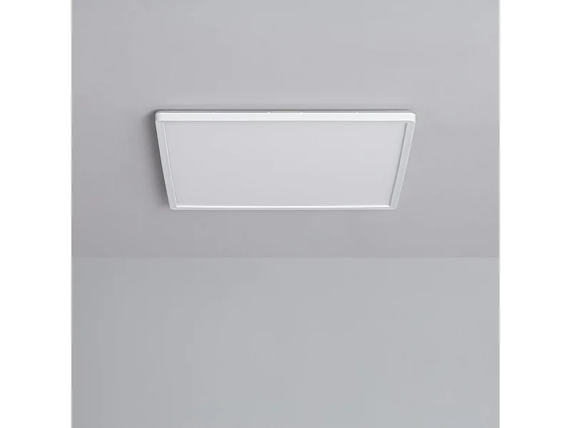 Plafonnier LED Carré SwitchCCT Sélectionnable 24W Double Face 420x420mm Sélectionnable (chaud-neutre-froid)