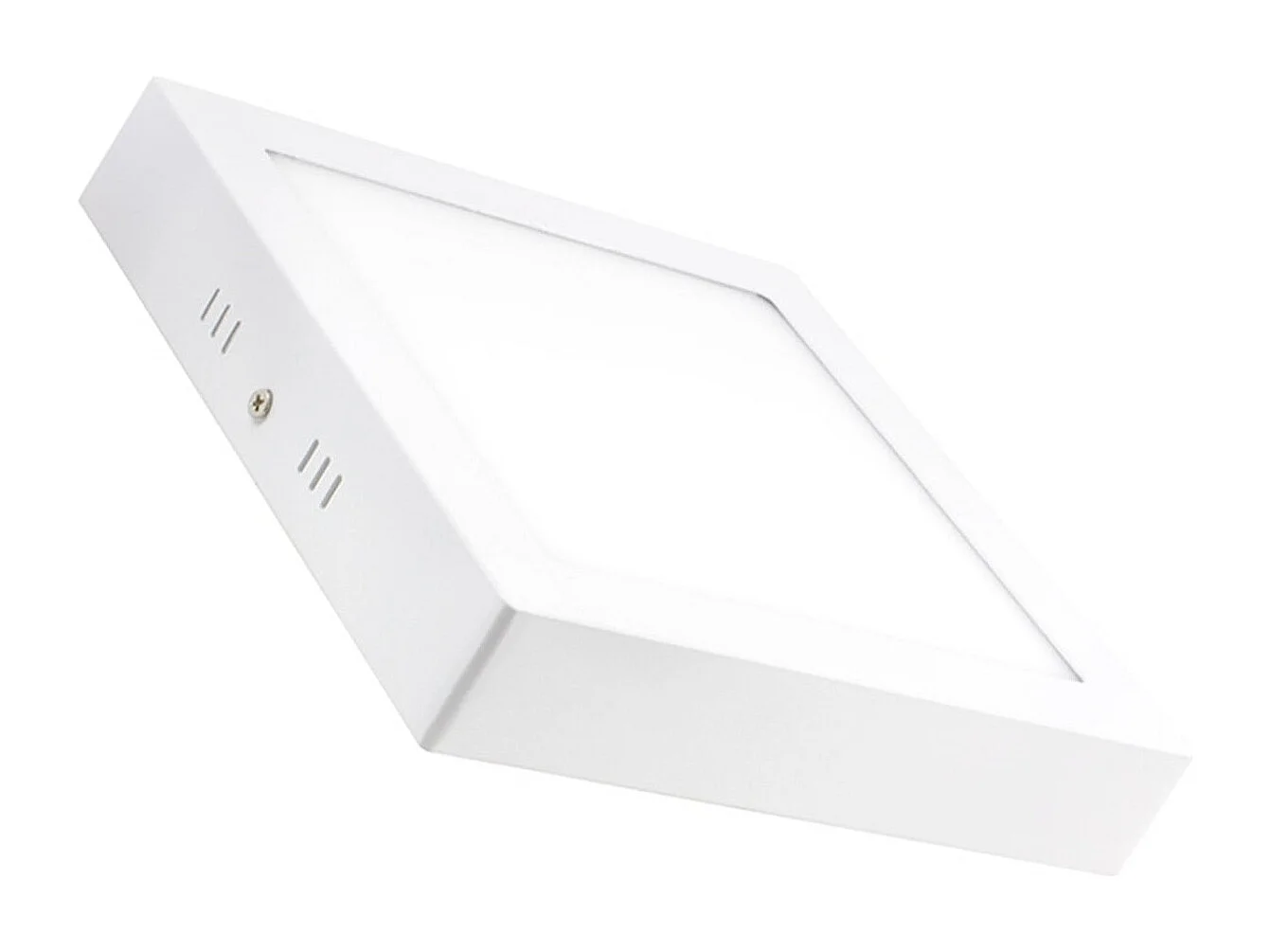Plafoniera LED Quadrata 18W 225x225 mm 3000K Bianco Caldo