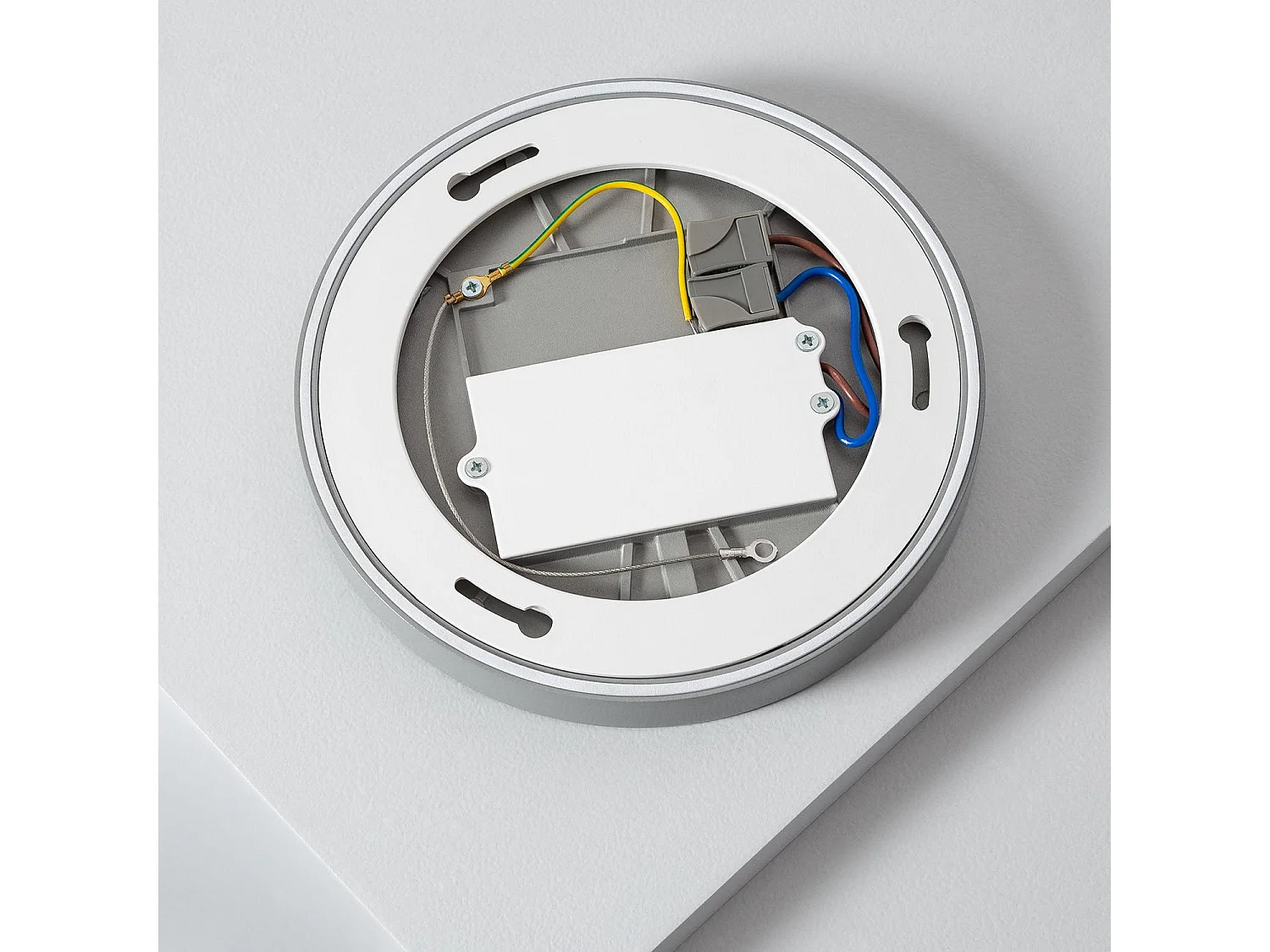 Plafonnier LED Rond 18W Dimmable Ø180 mm Gris