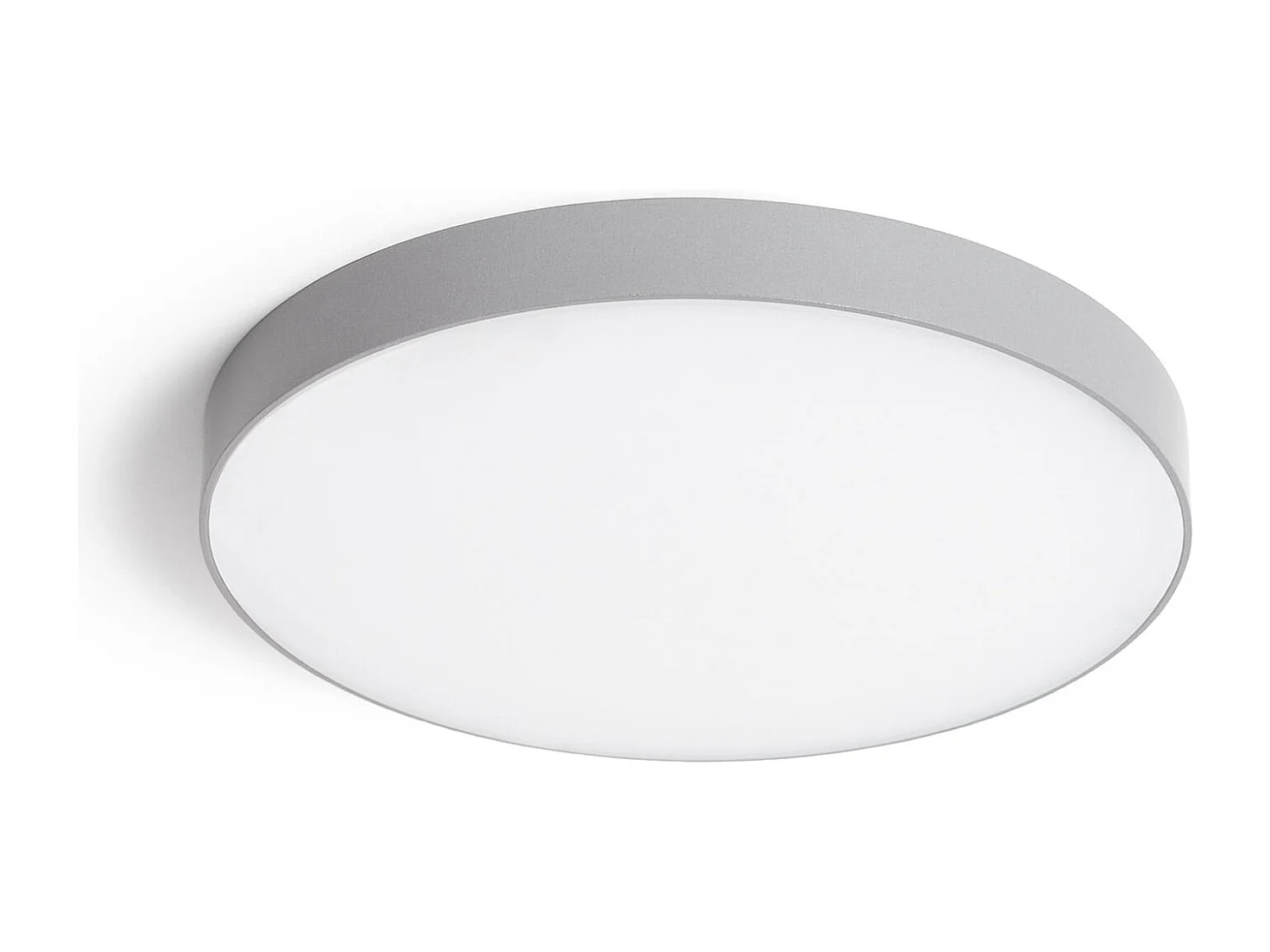 Plafonnier LED Rond 18W Dimmable Ø180 mm Gris