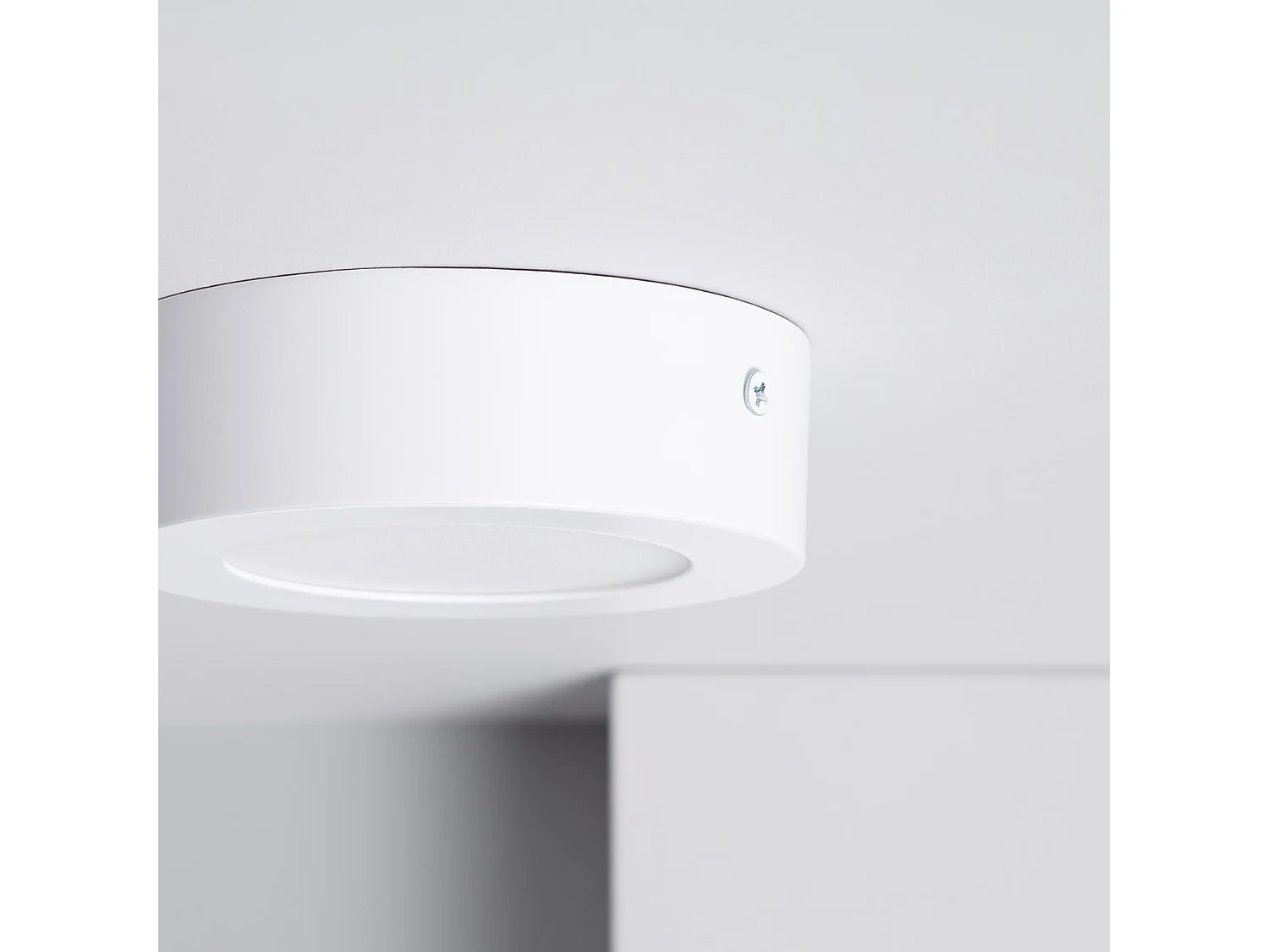 Plafoniera LED 6W Circolare Ø120 mm 4000K Bianco Naturale