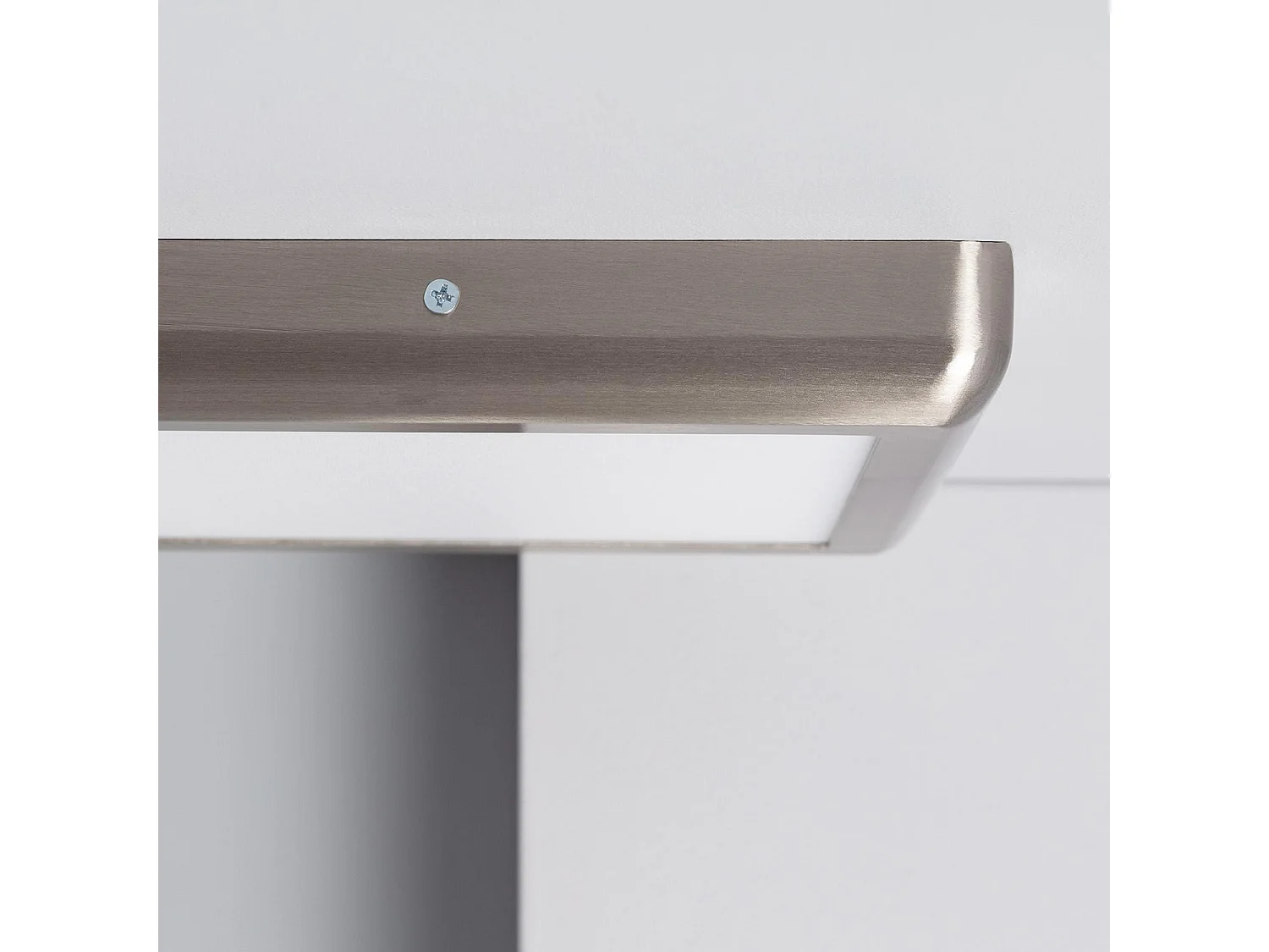 Plafón LED 18W Cuadrado Metal 225x225 mm Design Silver 4000K Blanco Neutro