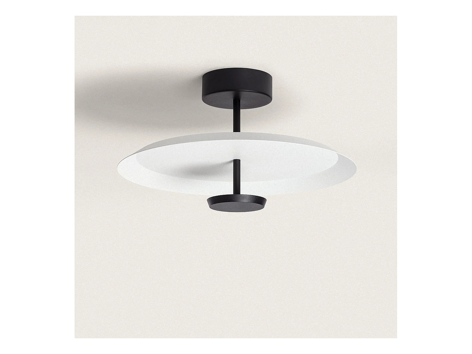 Plafonnier LED Aluminium Ariella 10,5 W Blanc