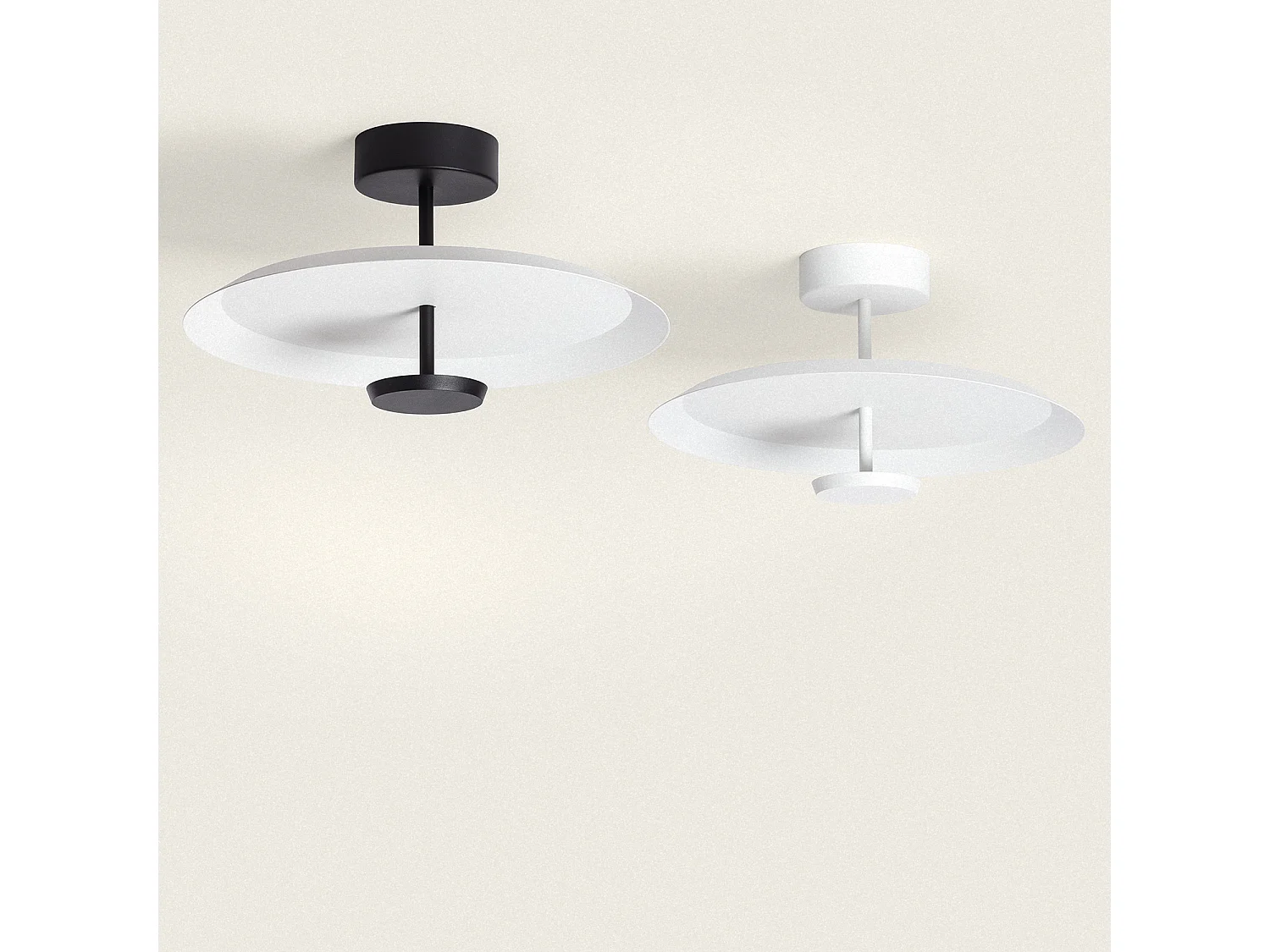 Plafonnier LED Aluminium Ariella 10,5 W Blanc