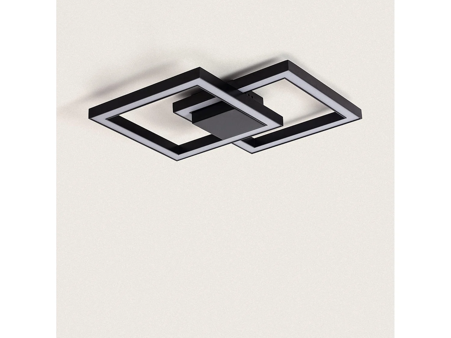 Lámpara de Techo LED 20W Aluminio Gerd Negro