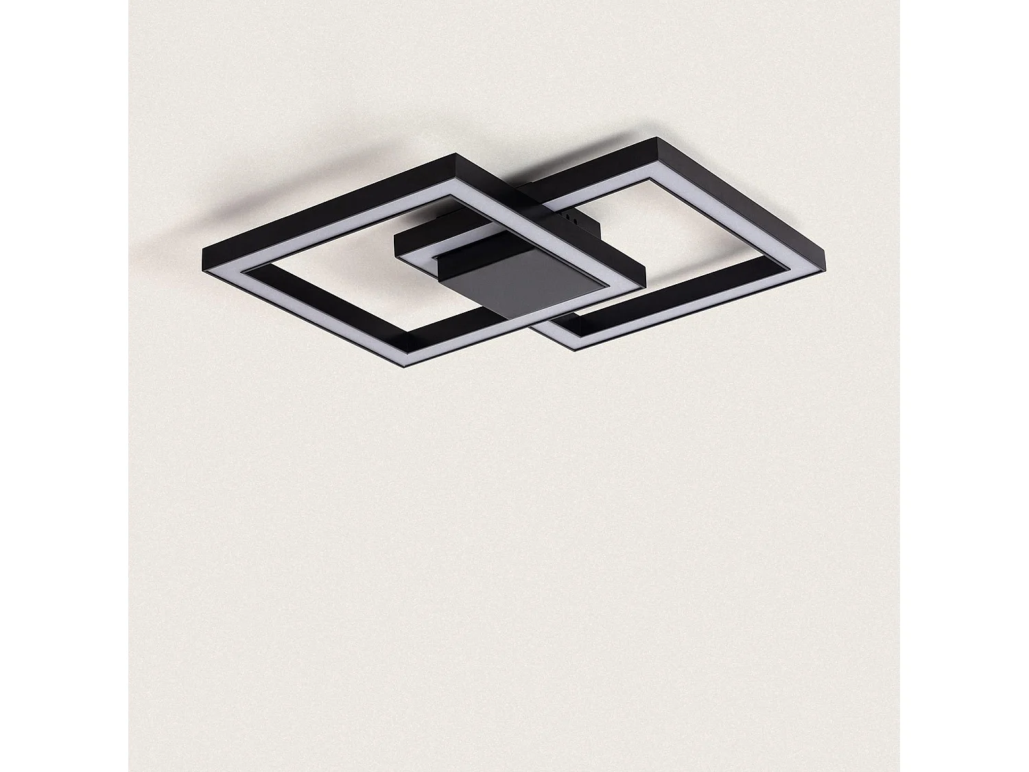 Lámpara de Techo LED 20W Aluminio Gerd Negro