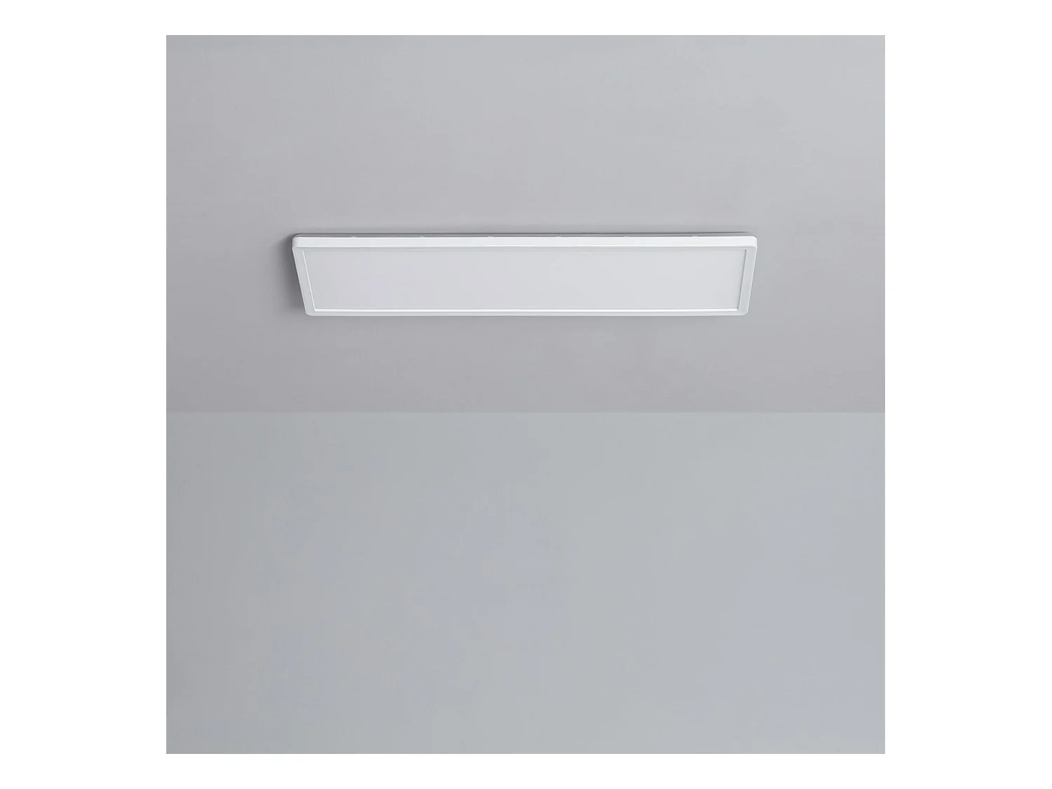 Plafonnier LED Rectangulaire SwitchCCT Sélectionnable 24W Double Face 580x200 mm Sélectionnable (chaud-neutre-froid)