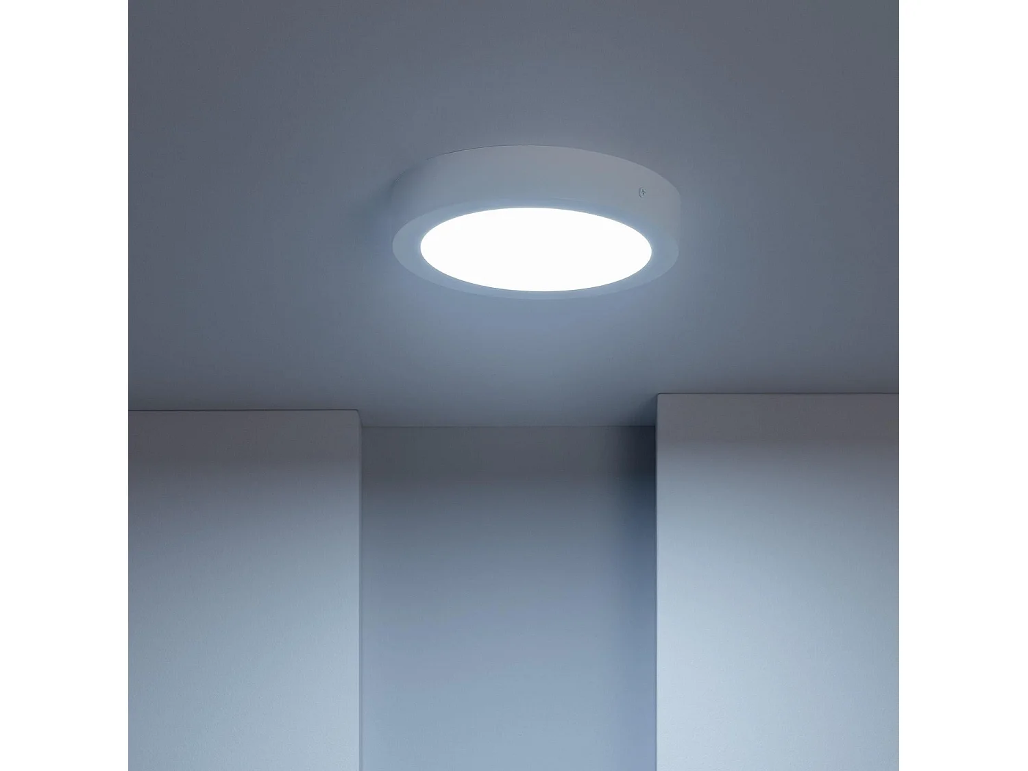 Plafón LED 18W Circular Ø225 mm 6000K Blanco Frío
