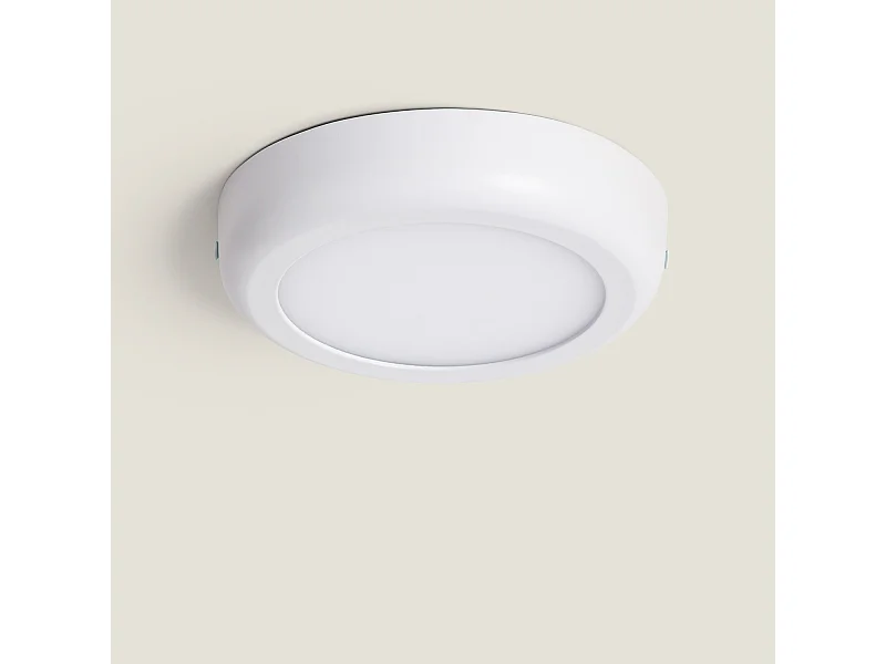 Plafonnier LED Rond 12W Métal Design White Ø180mm  4000K Blanc neutre