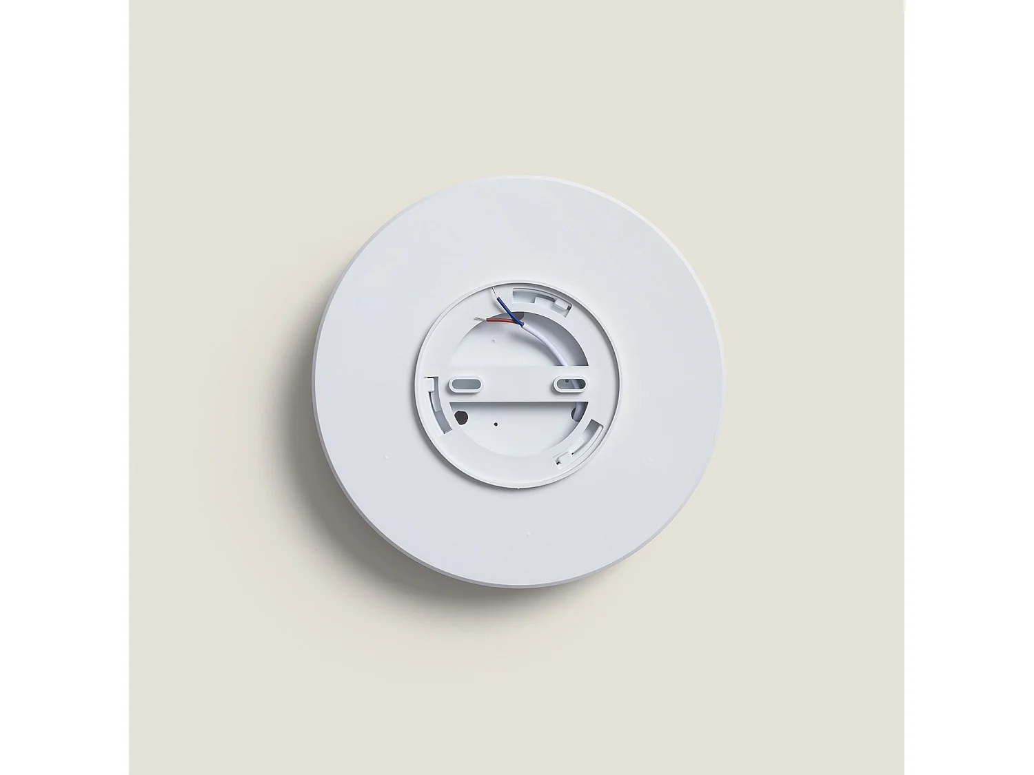 Plafonnier LED 12W Ø216 mm No Flicker avec Détecteur de Présence PIR et Crépusculaire  6500K Blanc froid