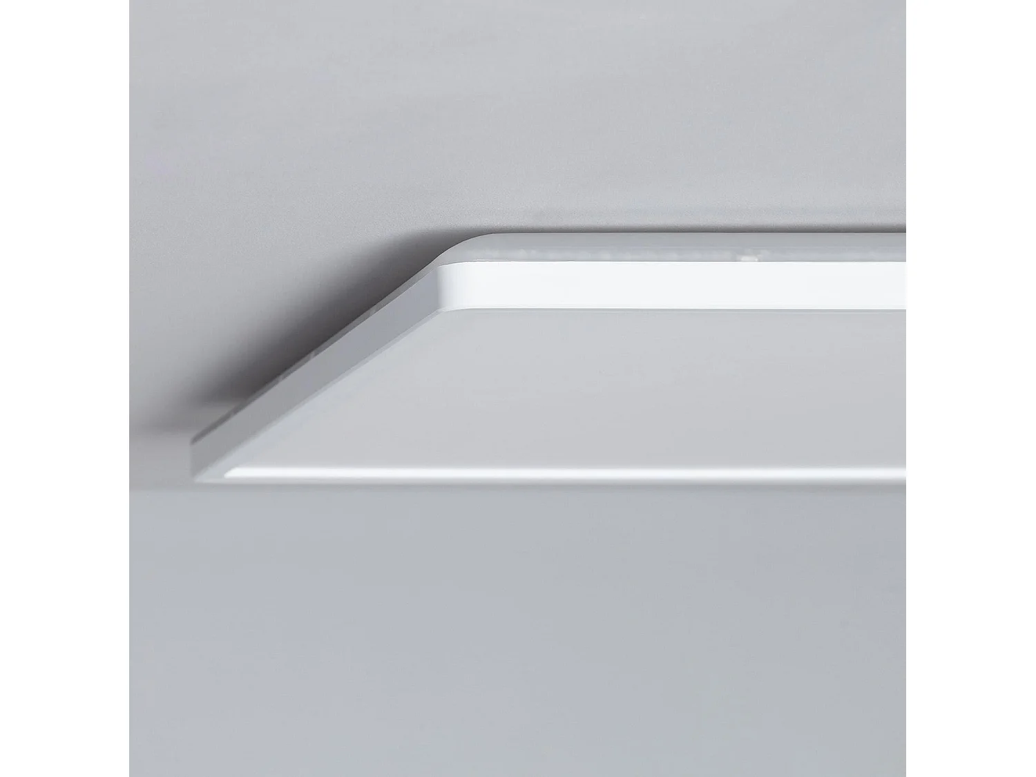 Plafoniera LED 24W Quadrato Regolabile 420x420 mm Doppia Luce SwitchDimm 4000K Bianco Naturale