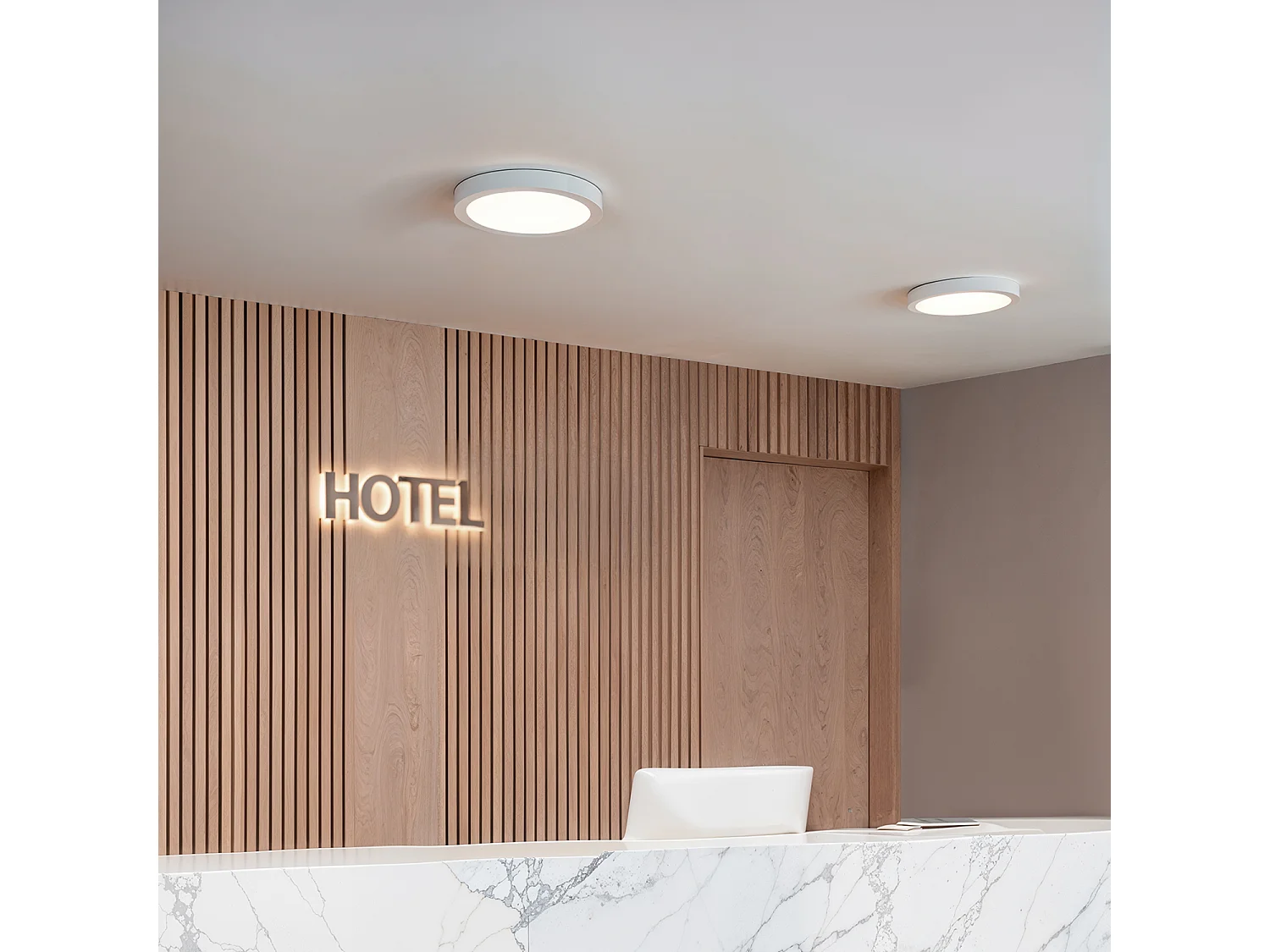 Plafonnier LED Rond 24W Ø295 mm 4000K Blanc neutre