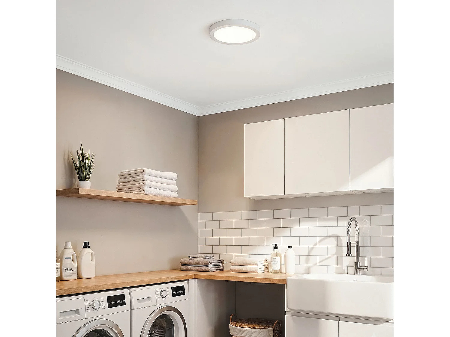 Plafonnier LED Rond 24W Ø295 mm 4000K Blanc neutre