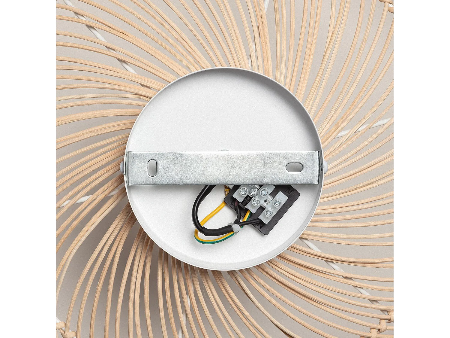 Plafoniera Bambù Nango Naturale