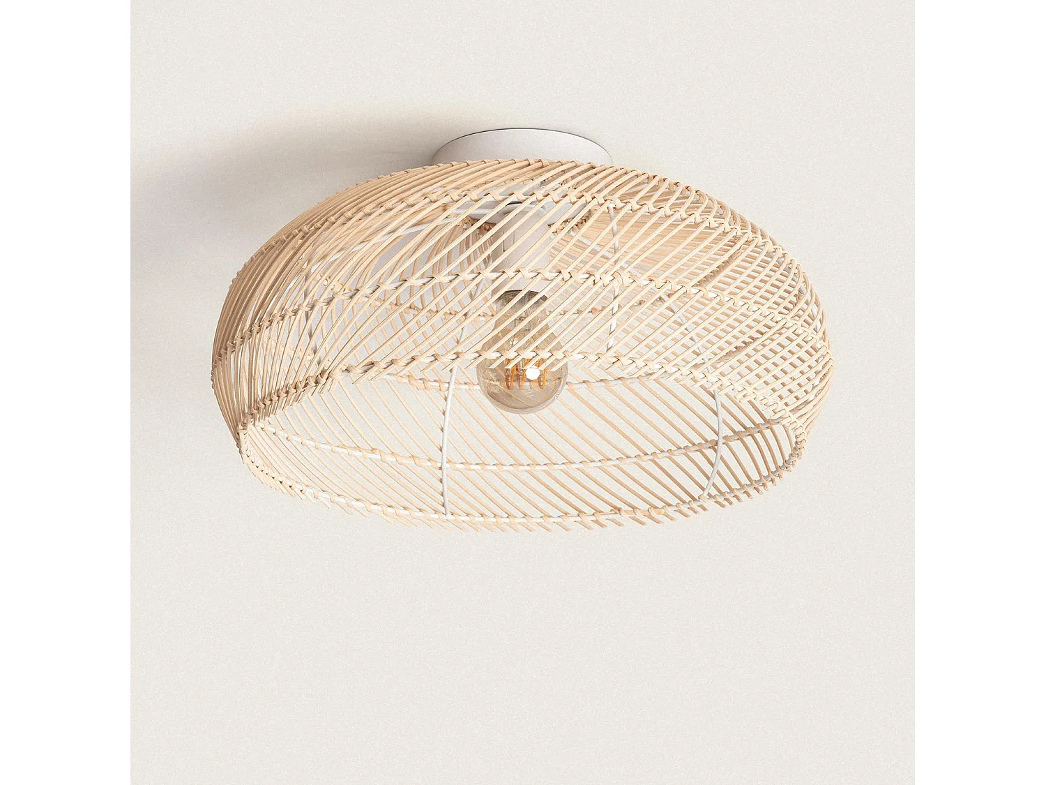 Plafonnier en Bambou Nango Naturel