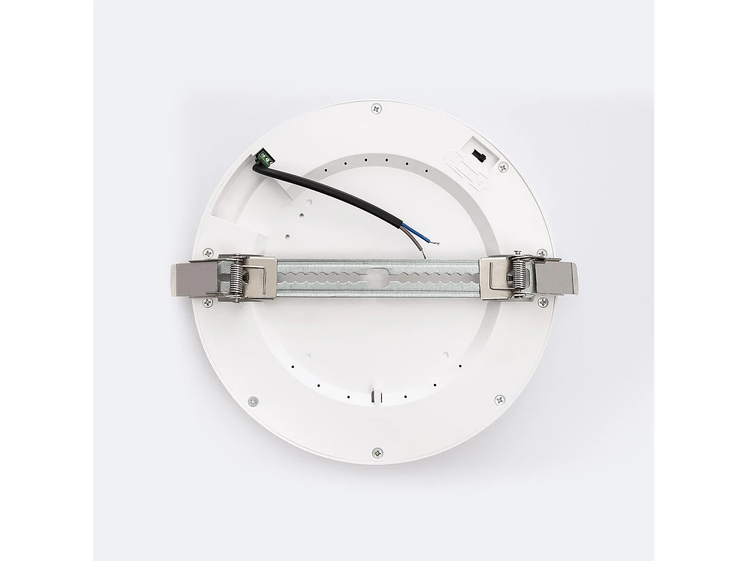 Dalle LED 18W CCT Sélectionnable Ronde Sélectionnable avec Détecteur PIR Coupe Ajustable Ø50-170 mm Sélectionnable (chaud-neutre-froid)