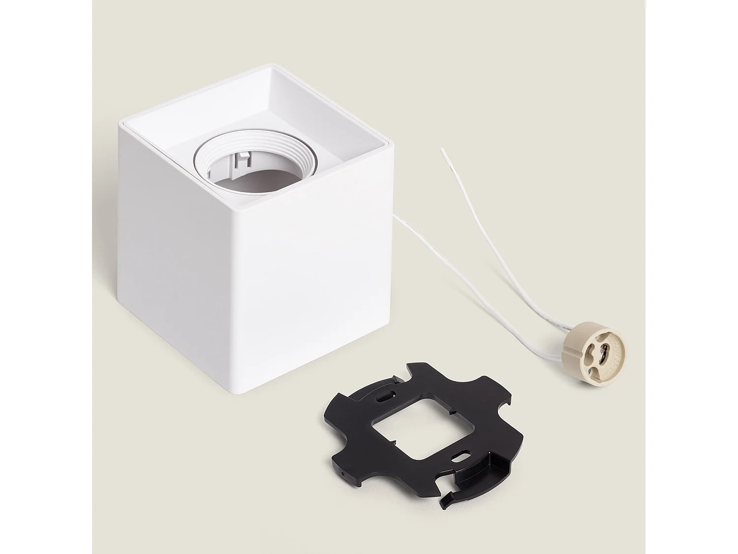 Plafonnier Space Carré Blanc