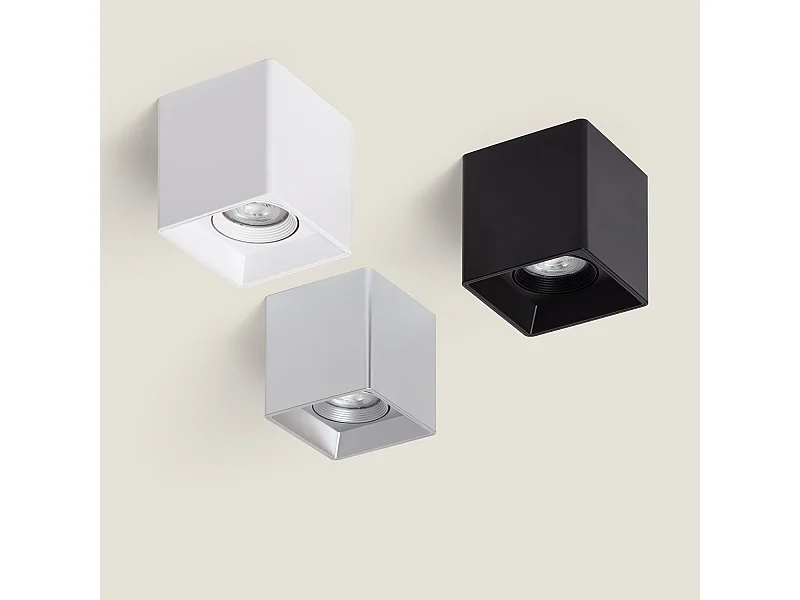 Plafonnier Space Carré Blanc