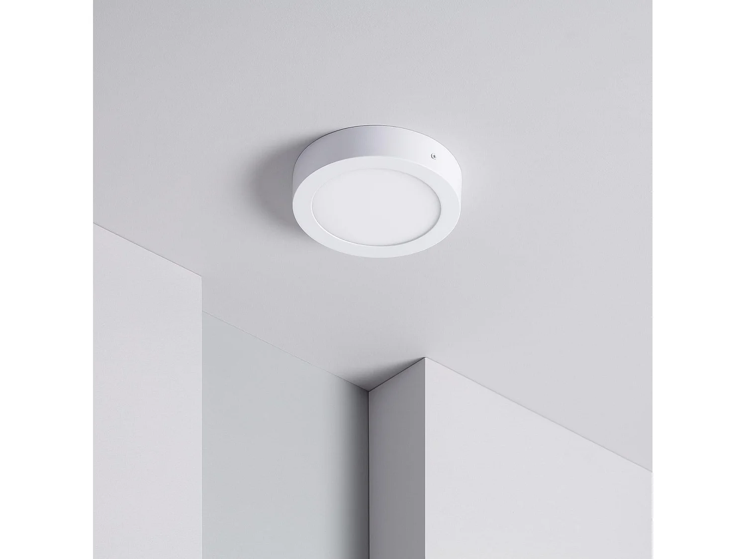 Plafonnier LED Rond 12W Ø170 mm 4000K Blanc neutre