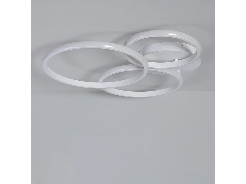 Plafonnier LED 31W Métal Big Eklips Berno  3000K Blanc chaud