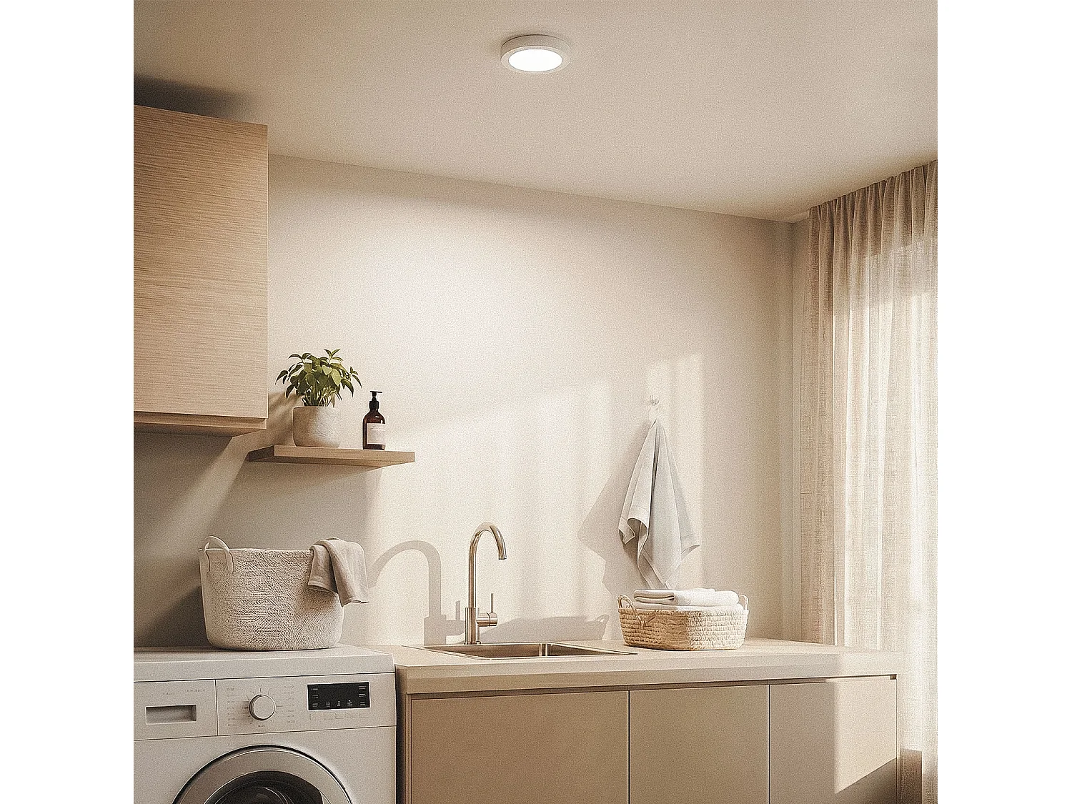 Plafón LED 12W Circular Ø170 mm 3000K Blanco Cálido