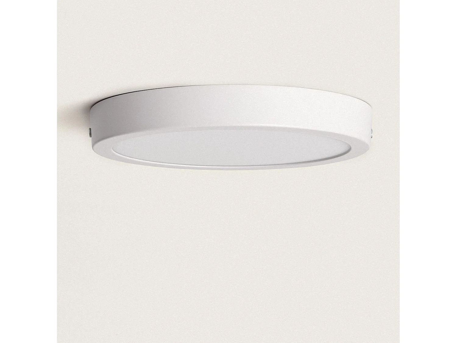 Plafoniera LED 18W Circolare Superslim CCT Selezionabile Ø205 mm Selezionabile (Caldo-Naturale-Freddo)